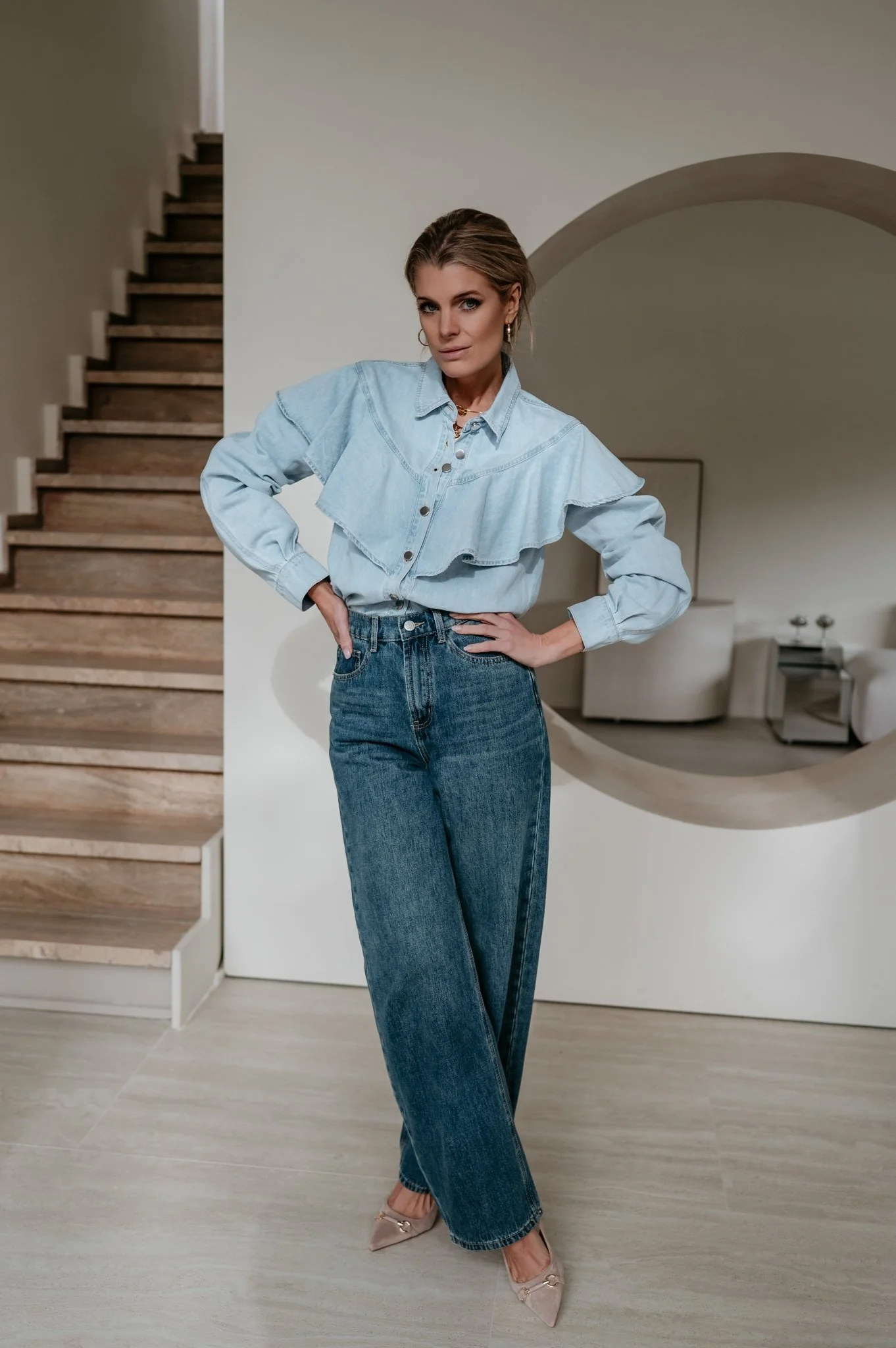 Giuso shirt I Blue - Image 4