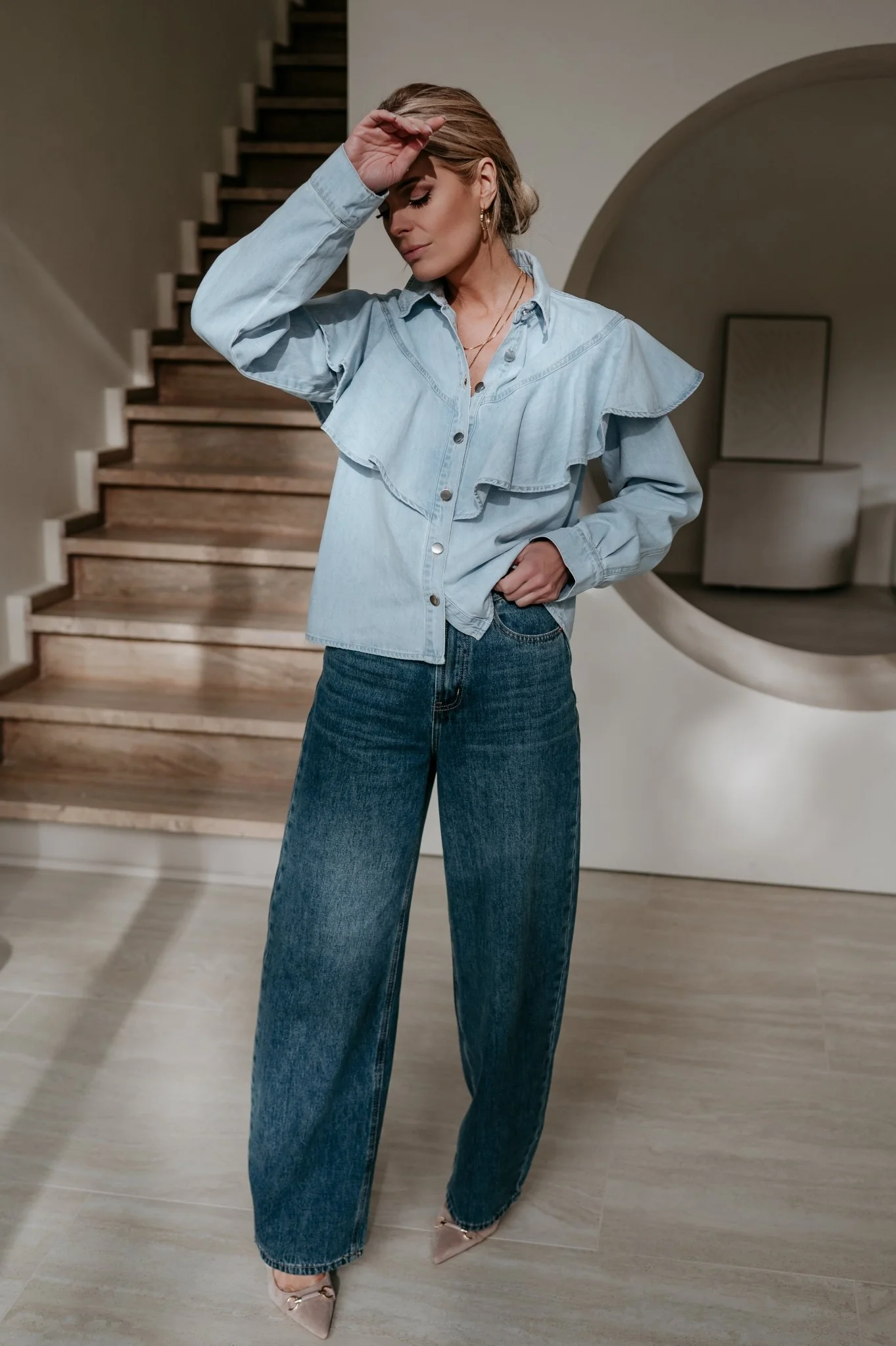 Giuso shirt I Blue - Image 8