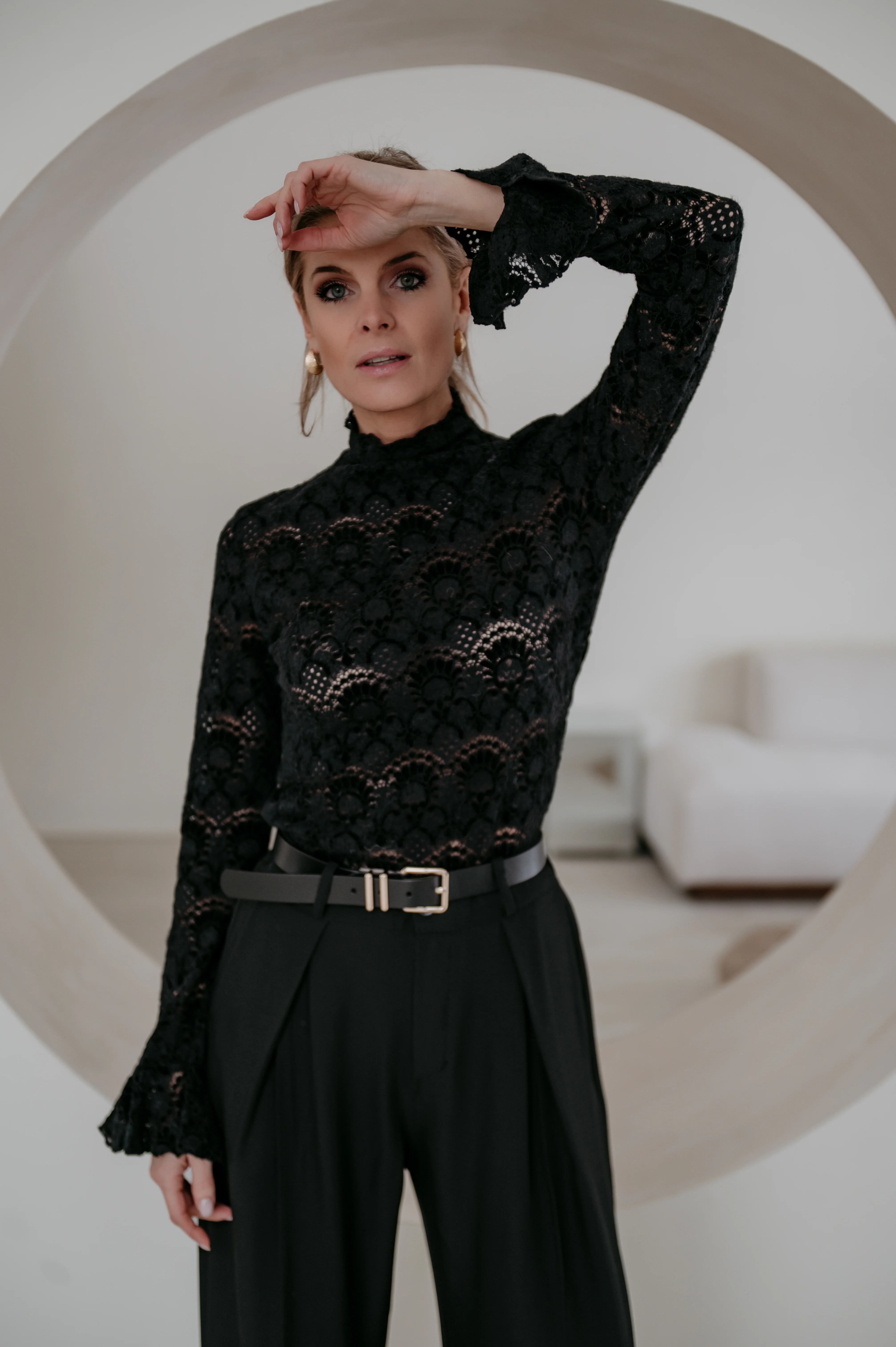 Gradine blouse I Black - Image 6