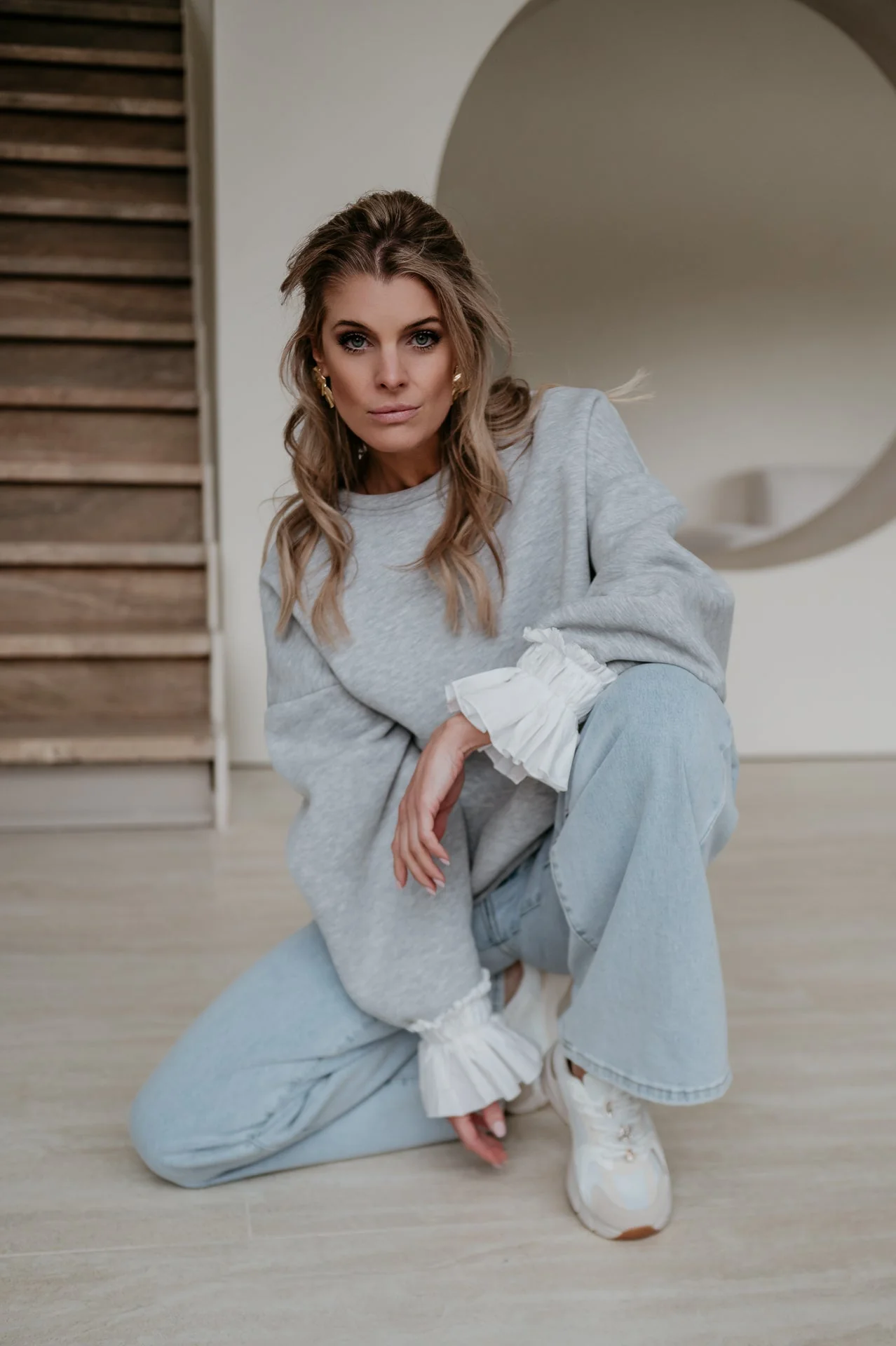 Greco sweater I Grey - Image 10