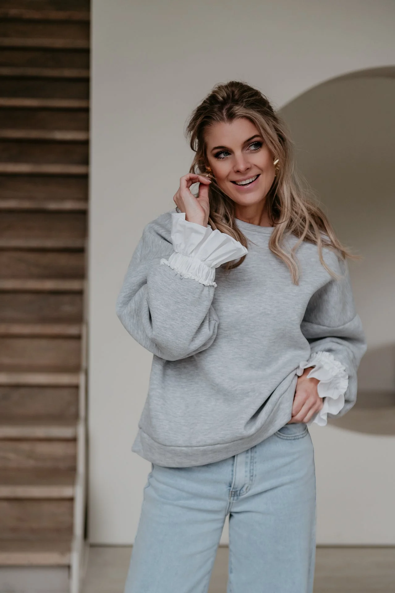 Greco sweater I Grey - Image 11