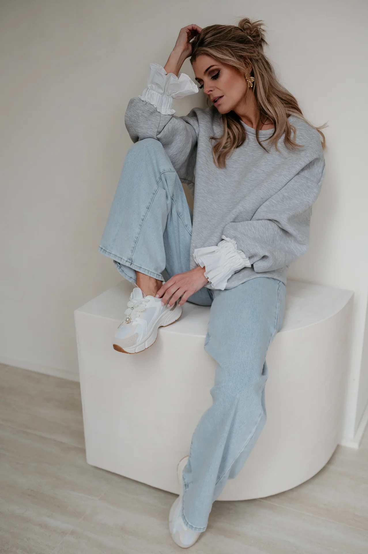 Greco sweater I Grey - Image 13