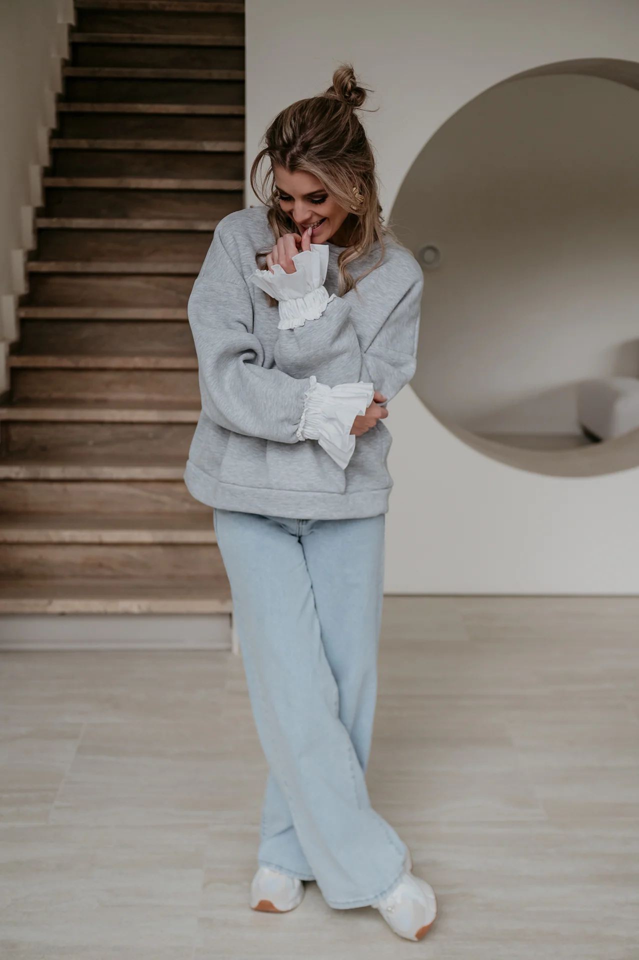 Greco sweater I Grey - Image 14
