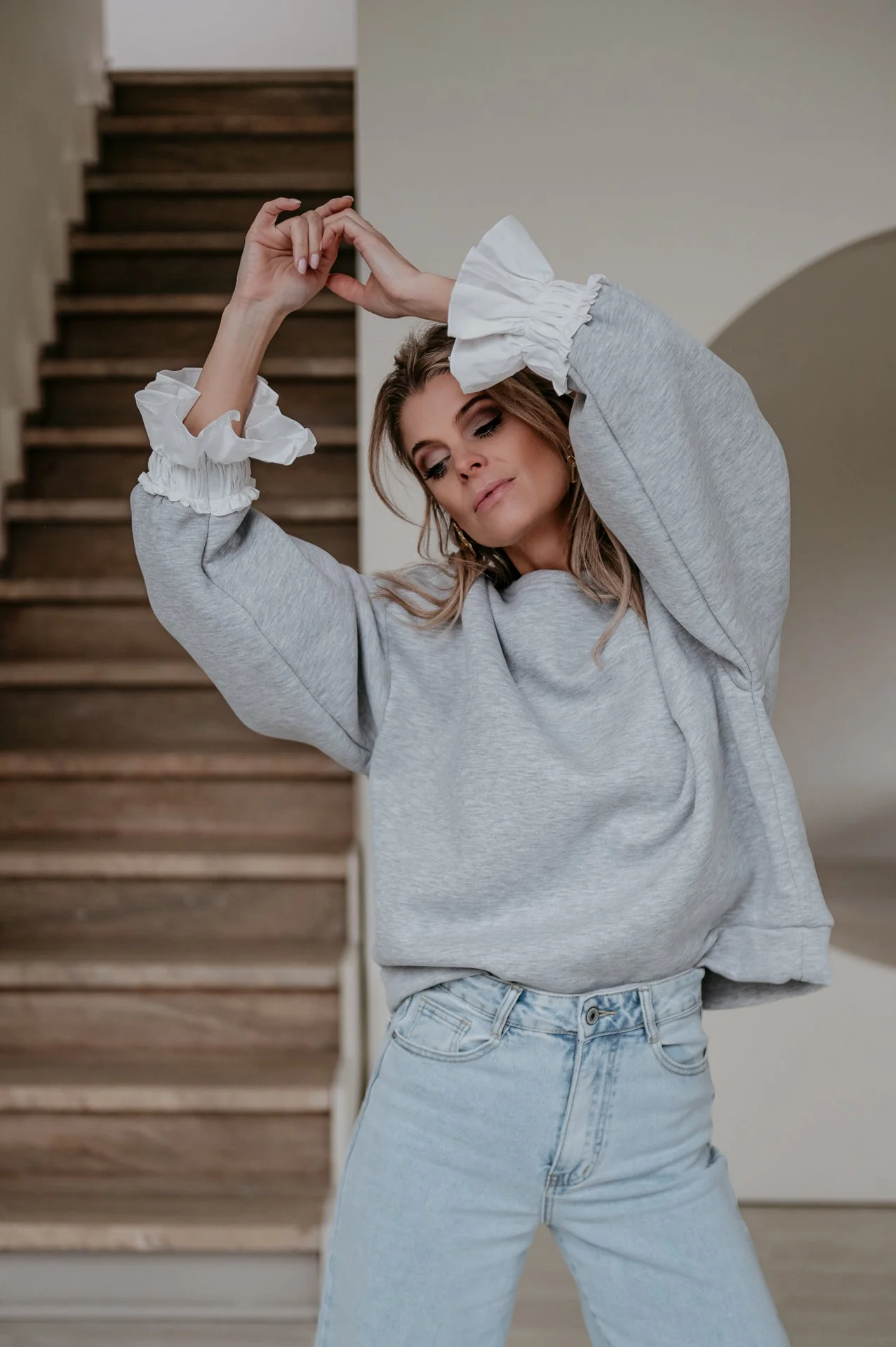 Greco sweater I Grey - Image 7
