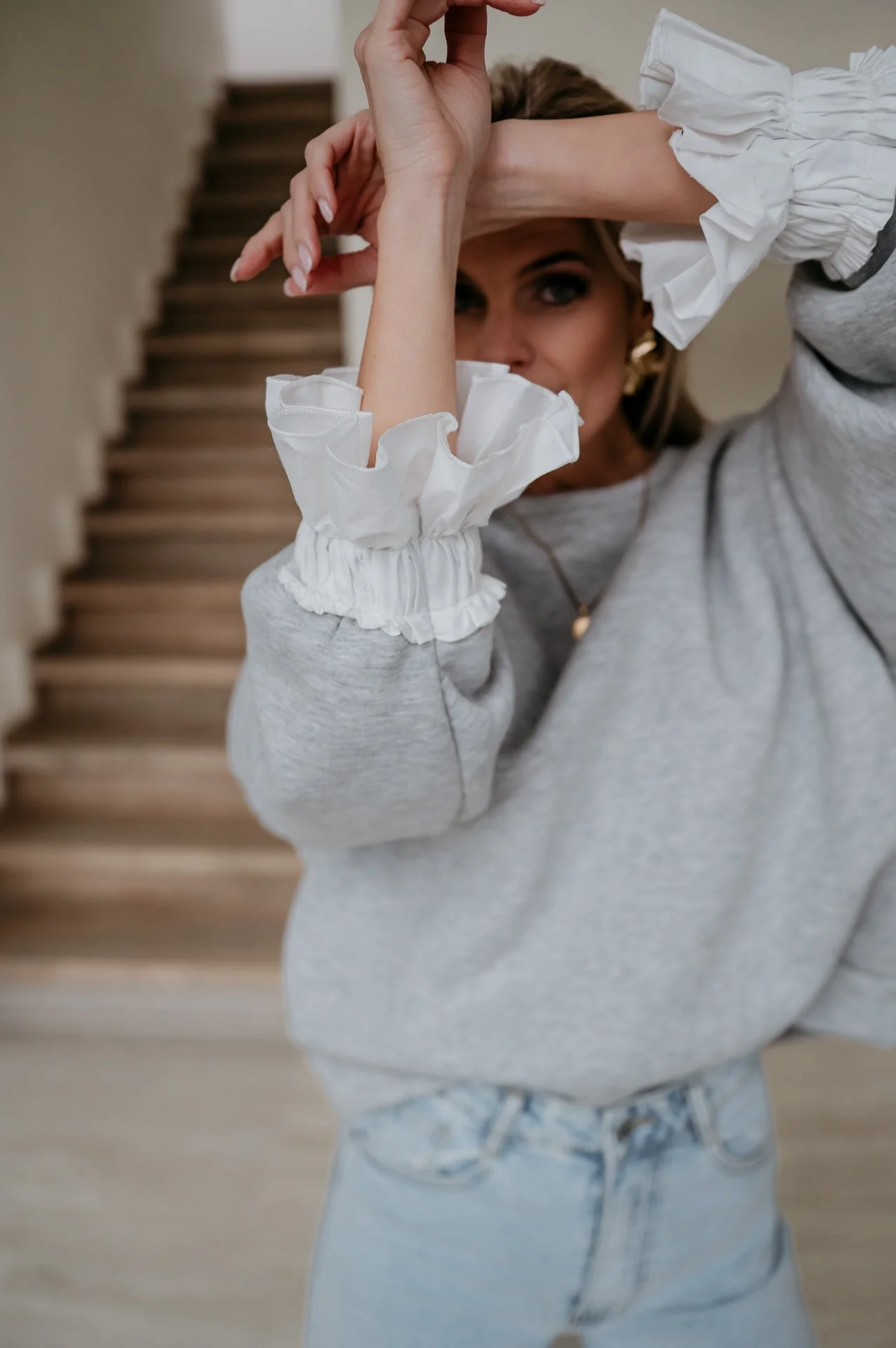 Greco sweater I Grey - Image 8