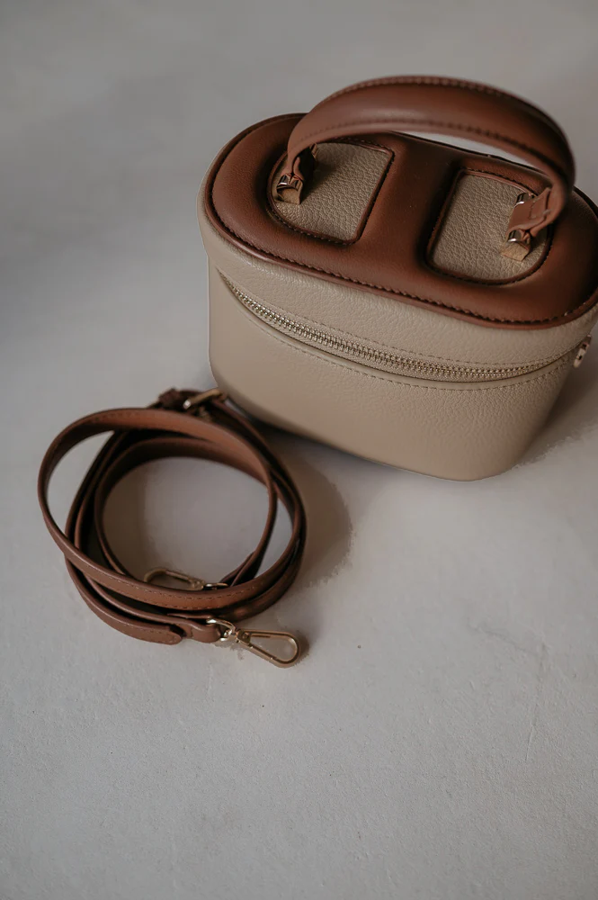 Gridu handbag I Beige - Image 5