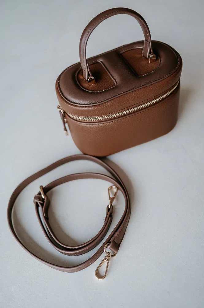Gridu handbag I Brown - Image 3