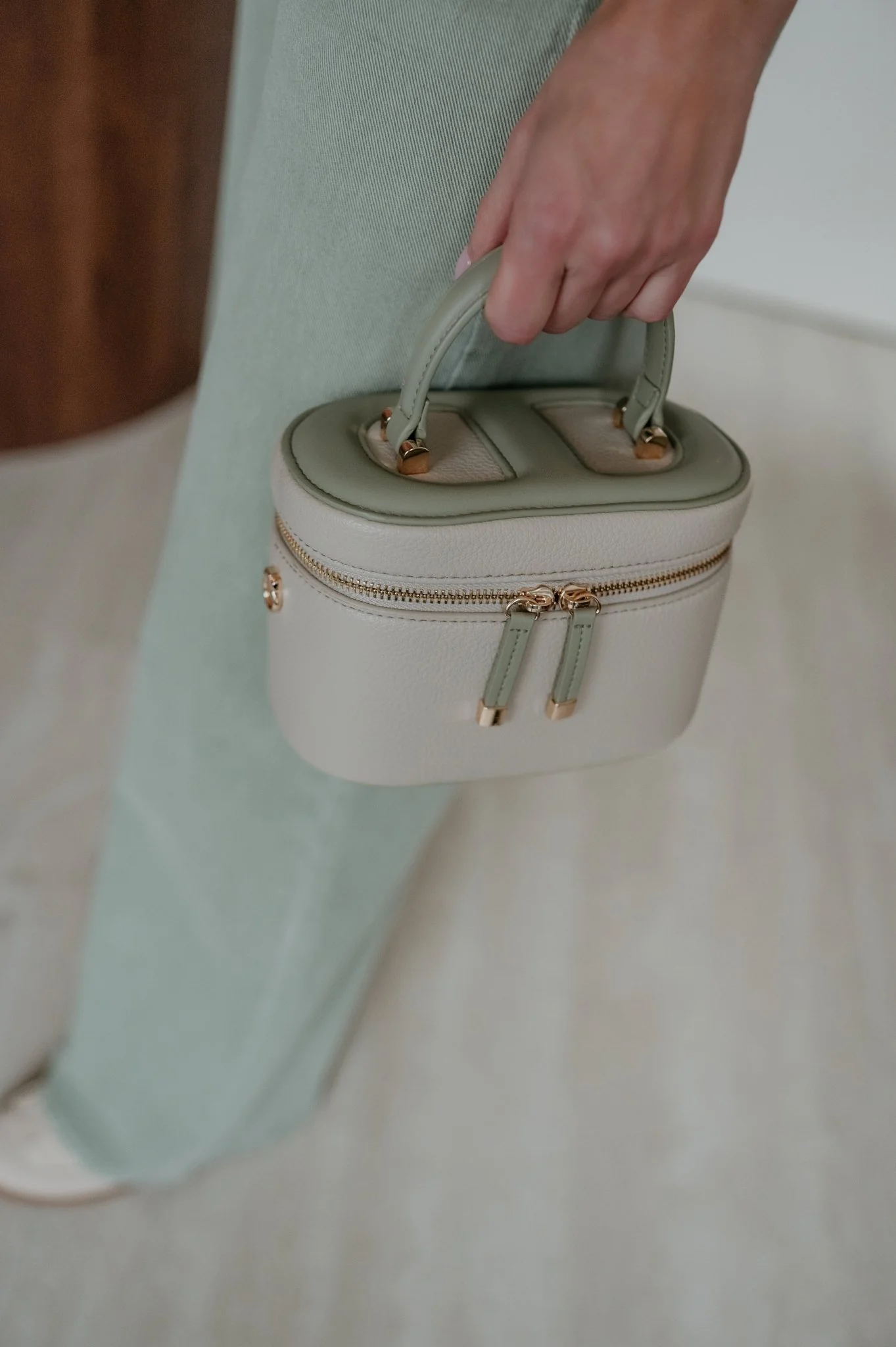 Gridu handbag I Ecru - Image 3