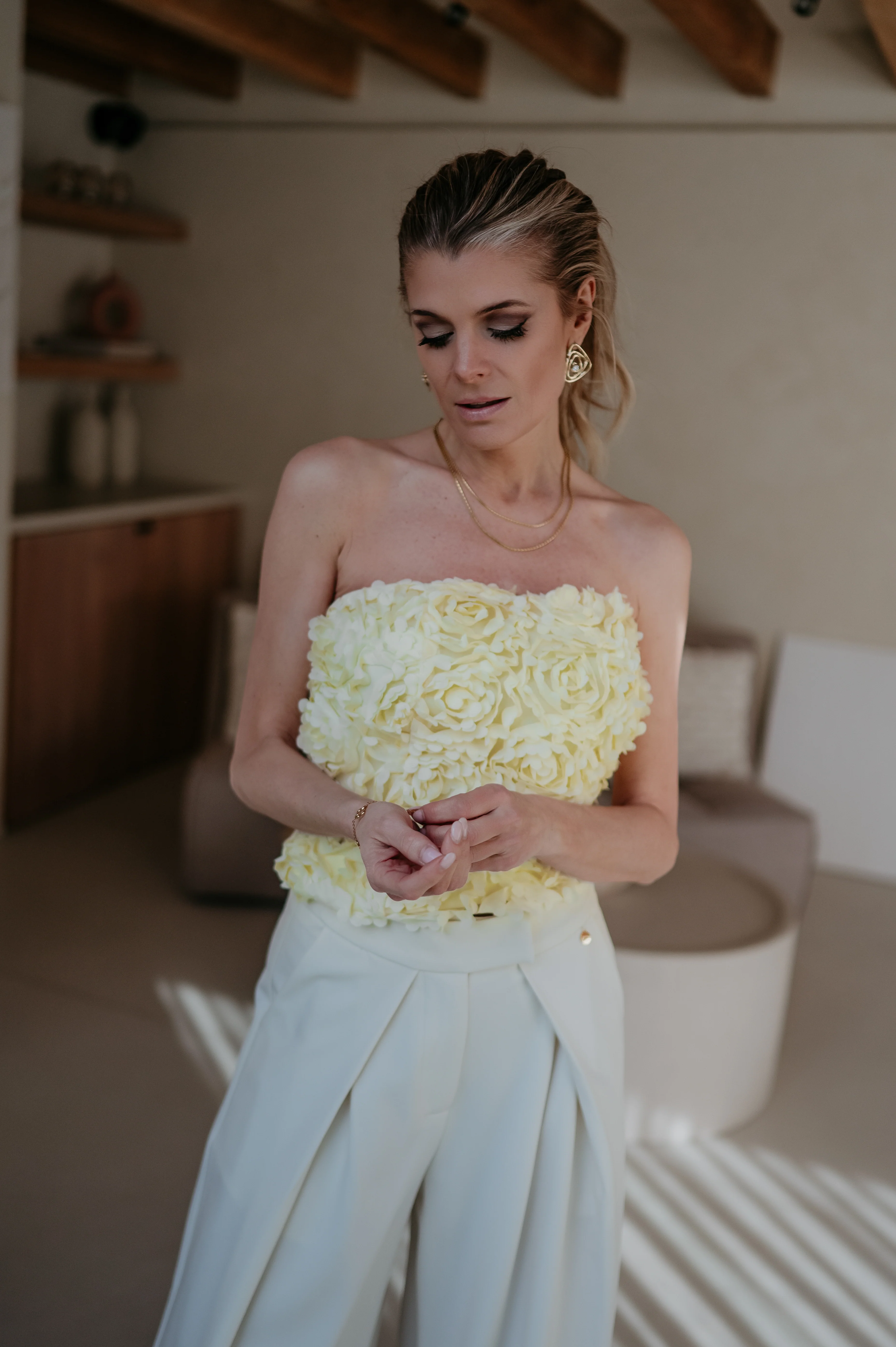 Griso top I Butter Yellow