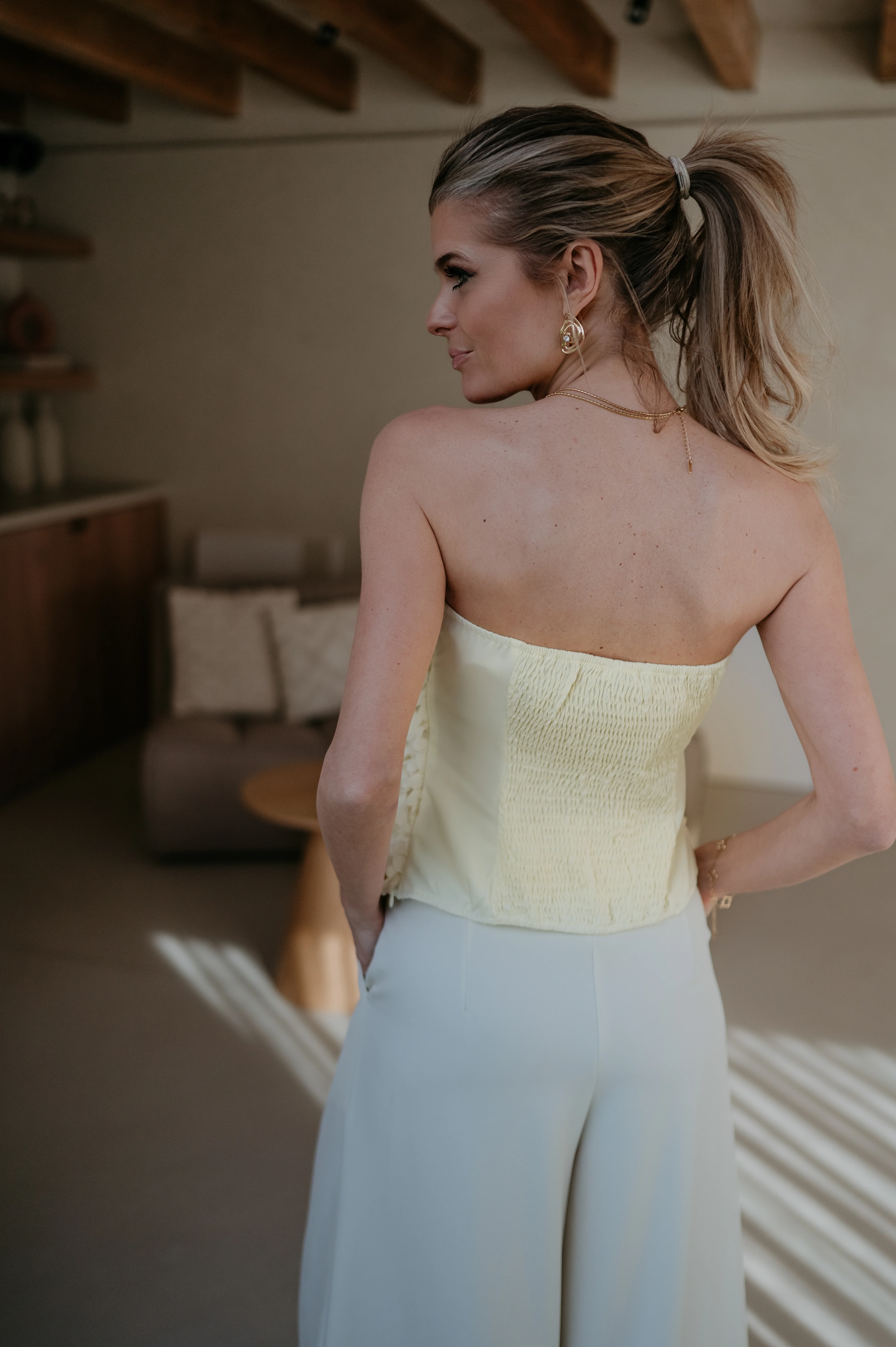 Griso top I Butter Yellow - Image 6