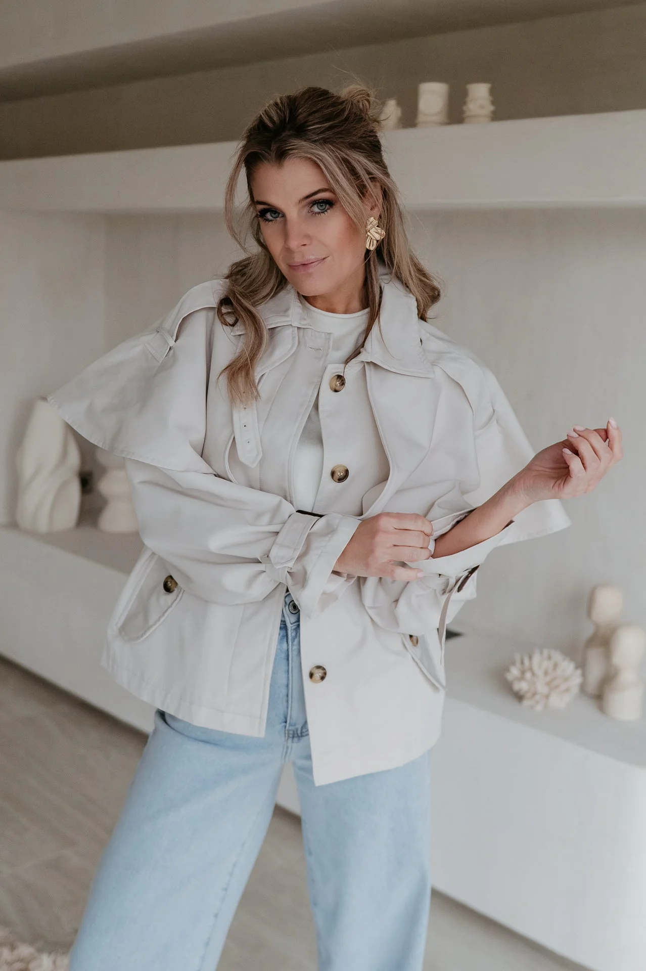 Grode jacket I Beige - Image 10