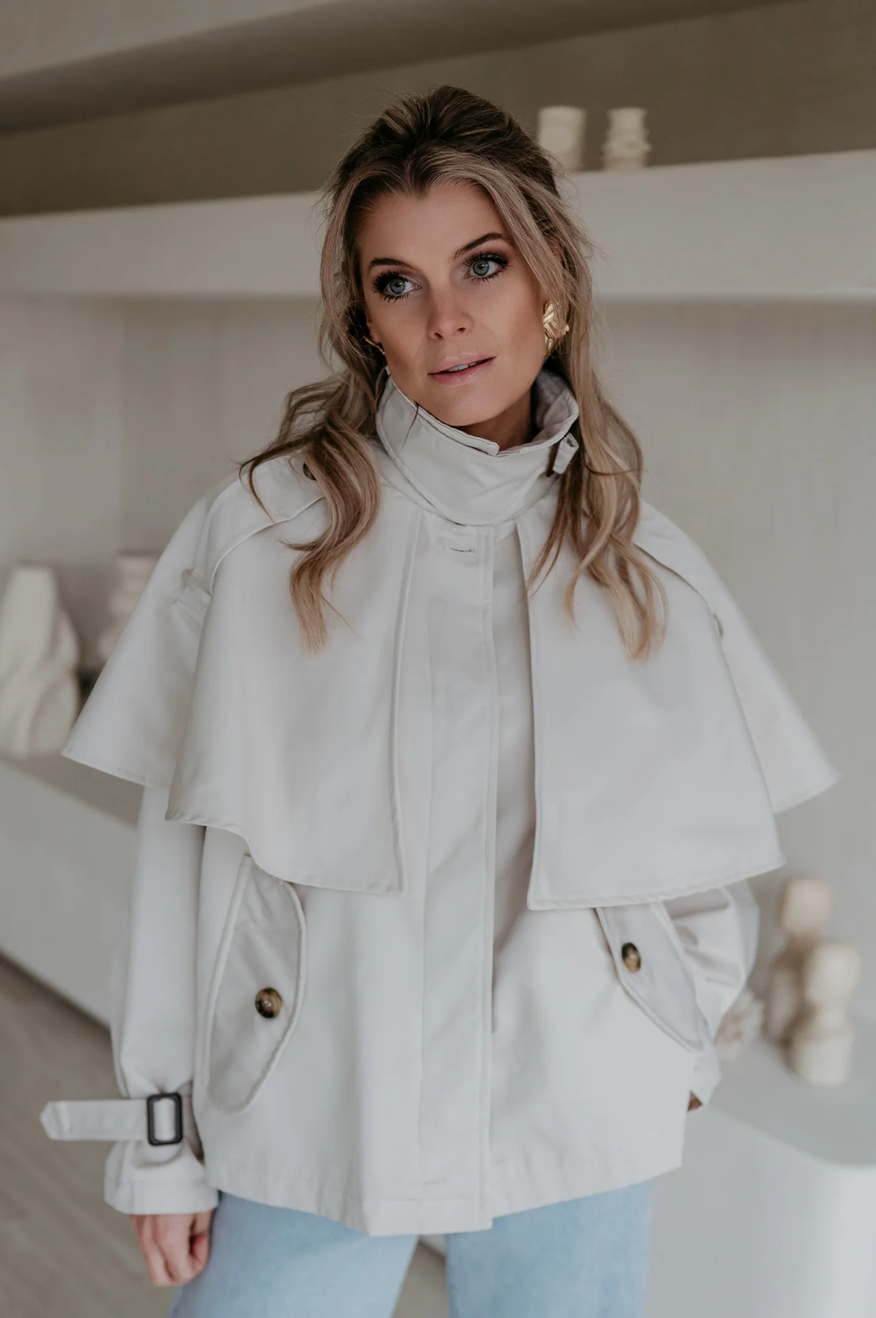Grode jacket I Beige - Image 17