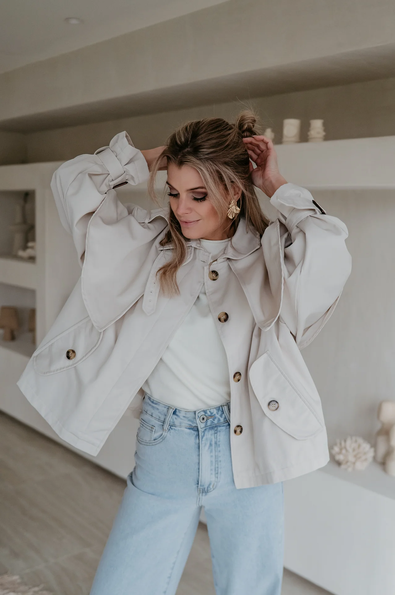 Grode jacket I Beige - Image 4