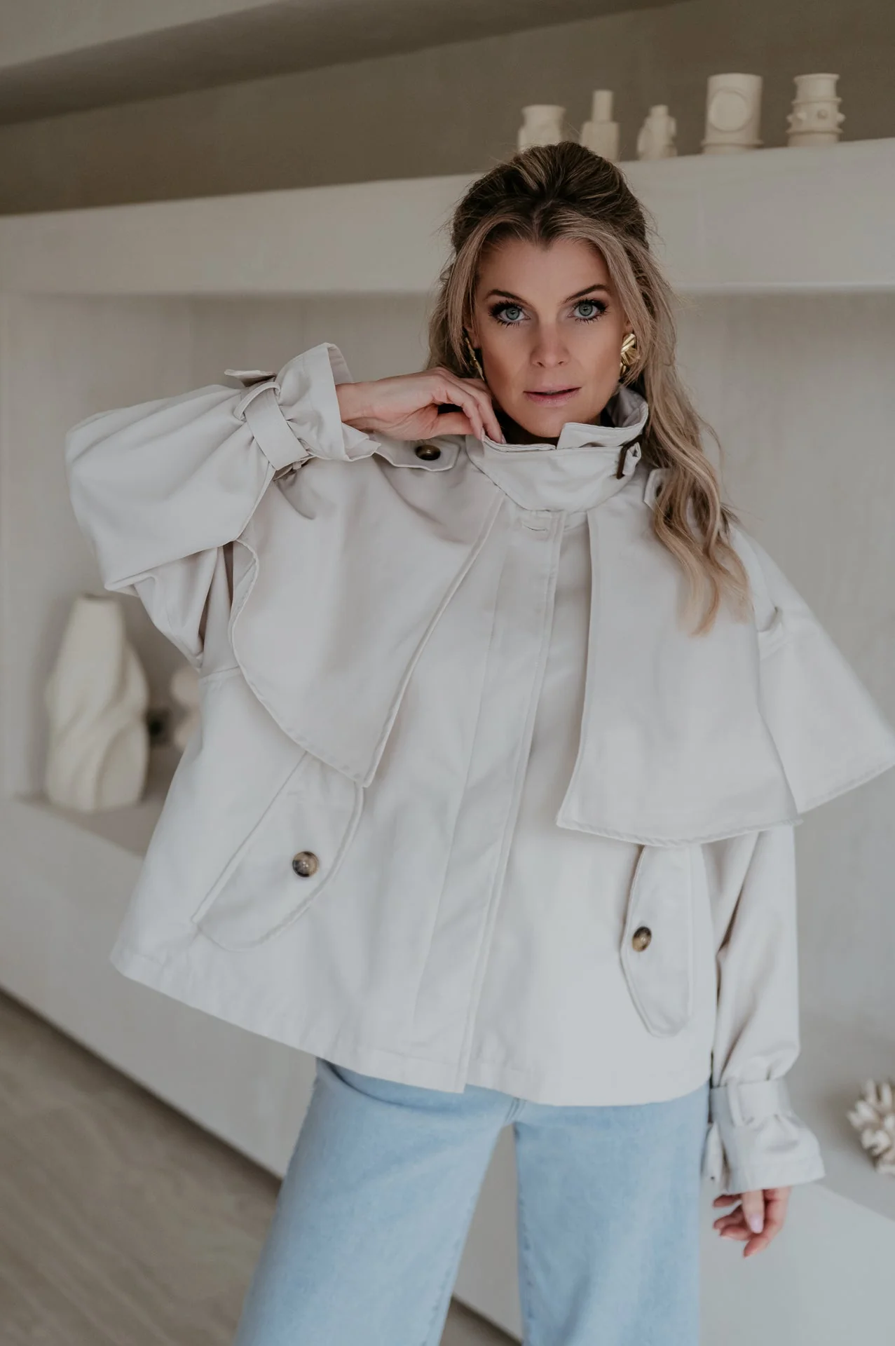 Grode jacket I Beige - Image 8