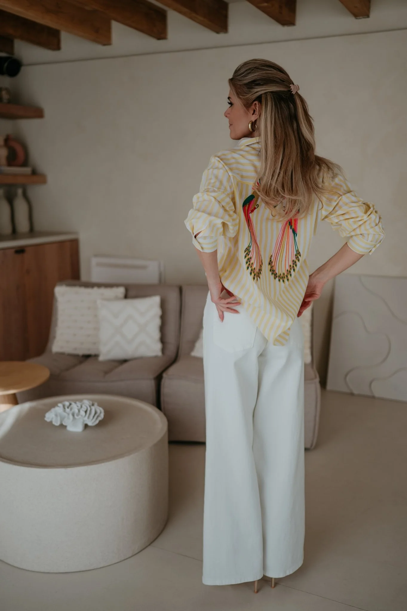 Idevi shirt I Yellow - Image 7