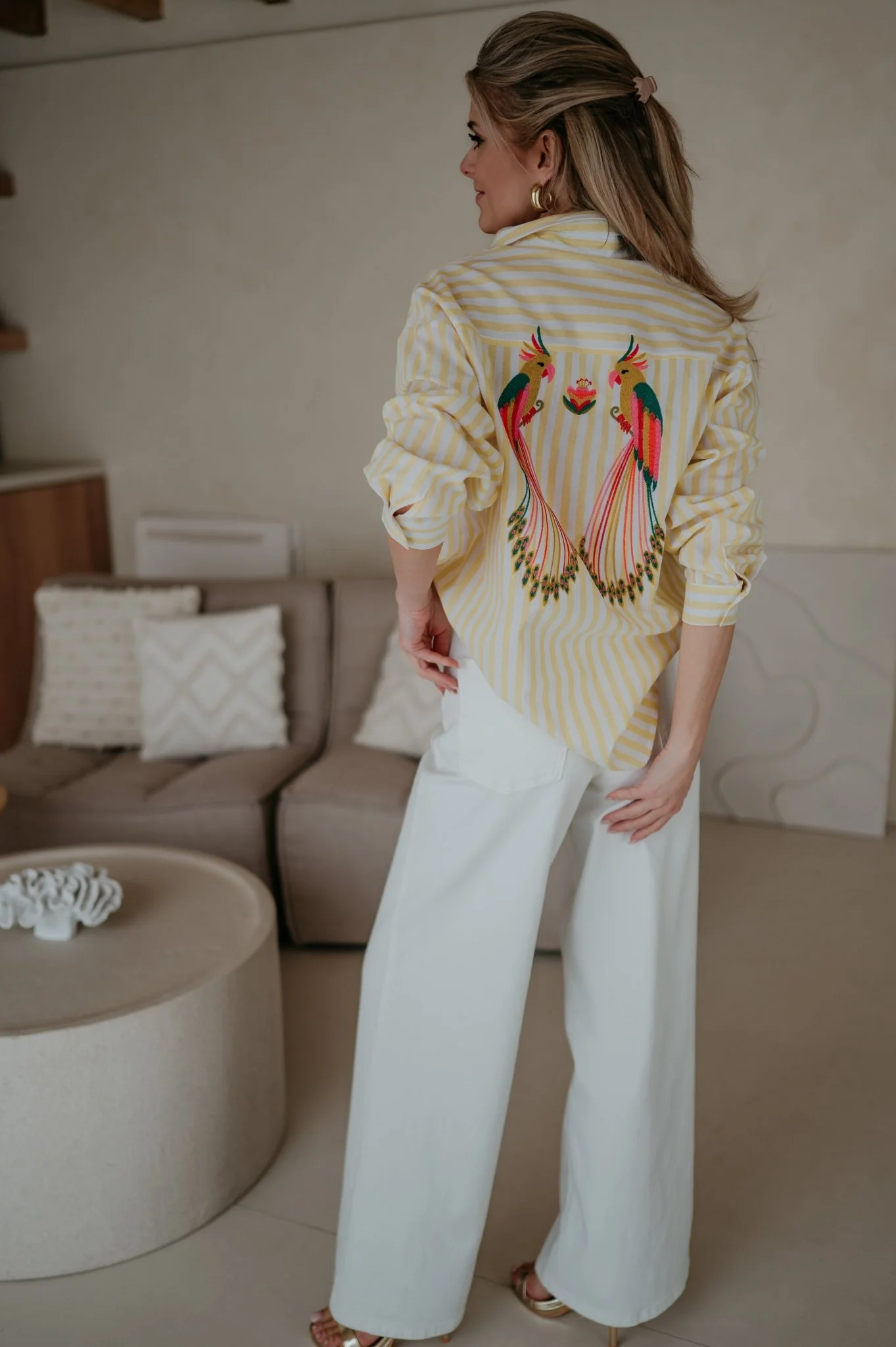 Idevi shirt I Yellow - Image 9