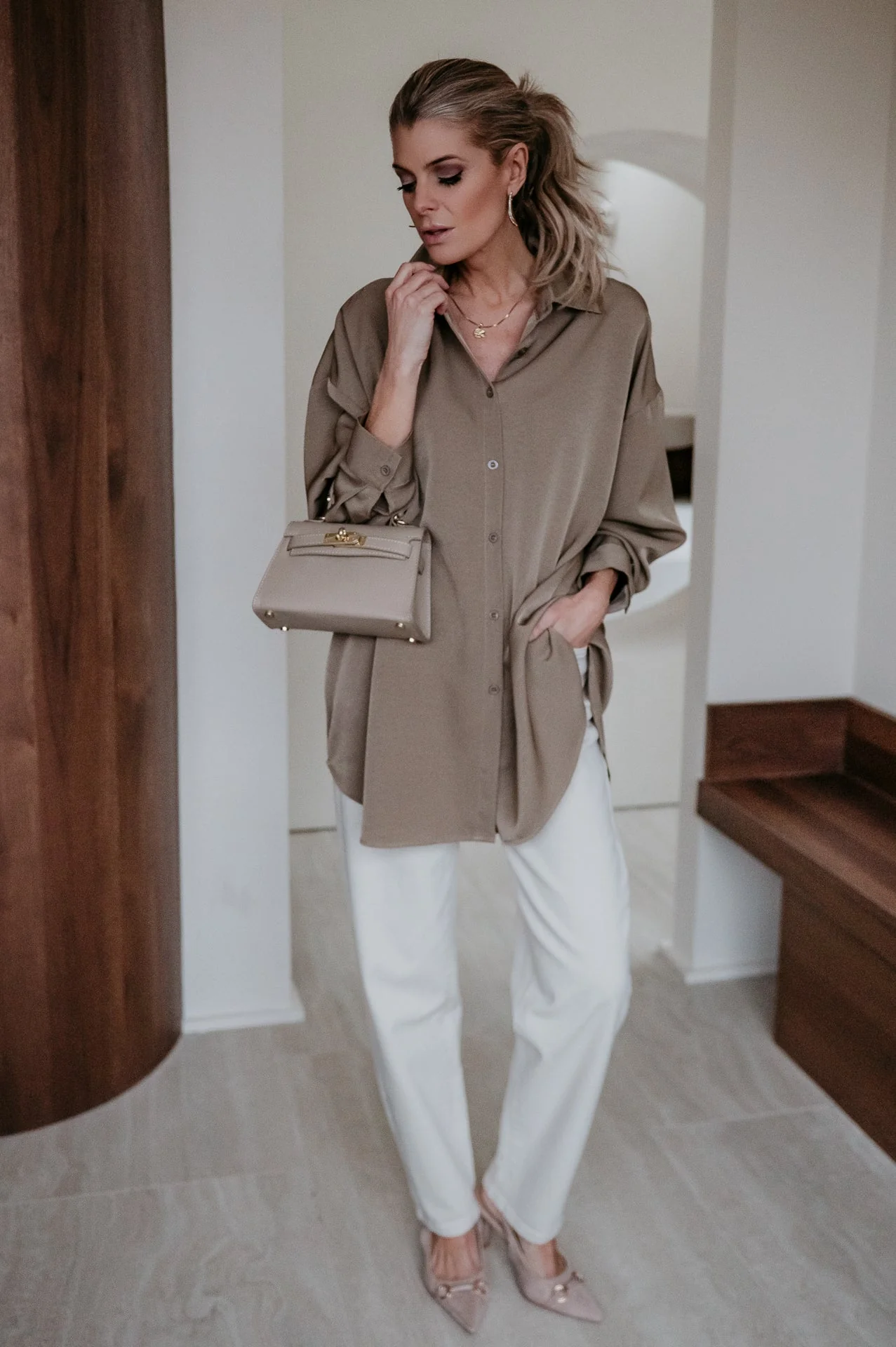 Ilede jeans I Beige - Image 3