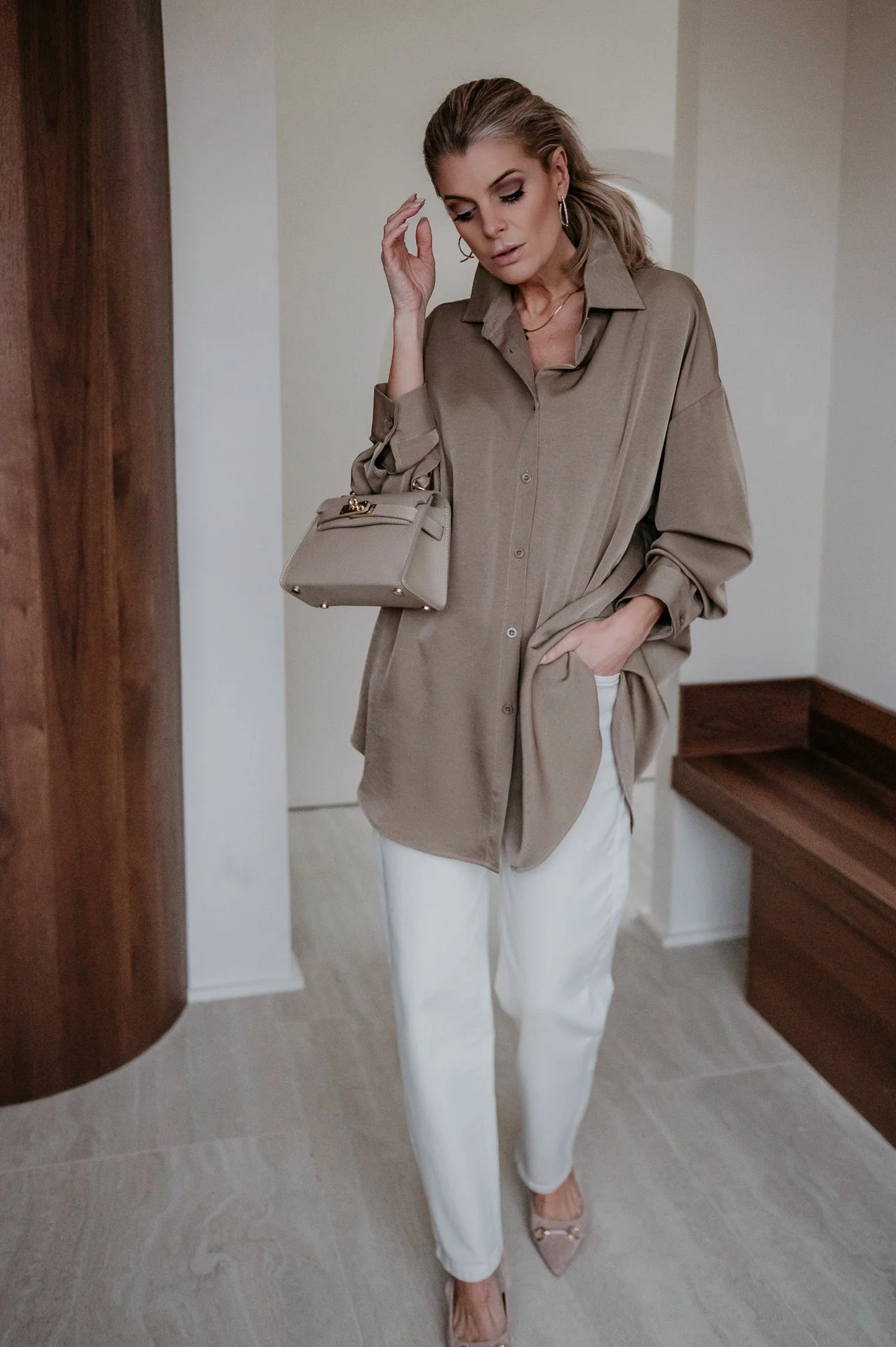 Ilede jeans I Beige - Image 6