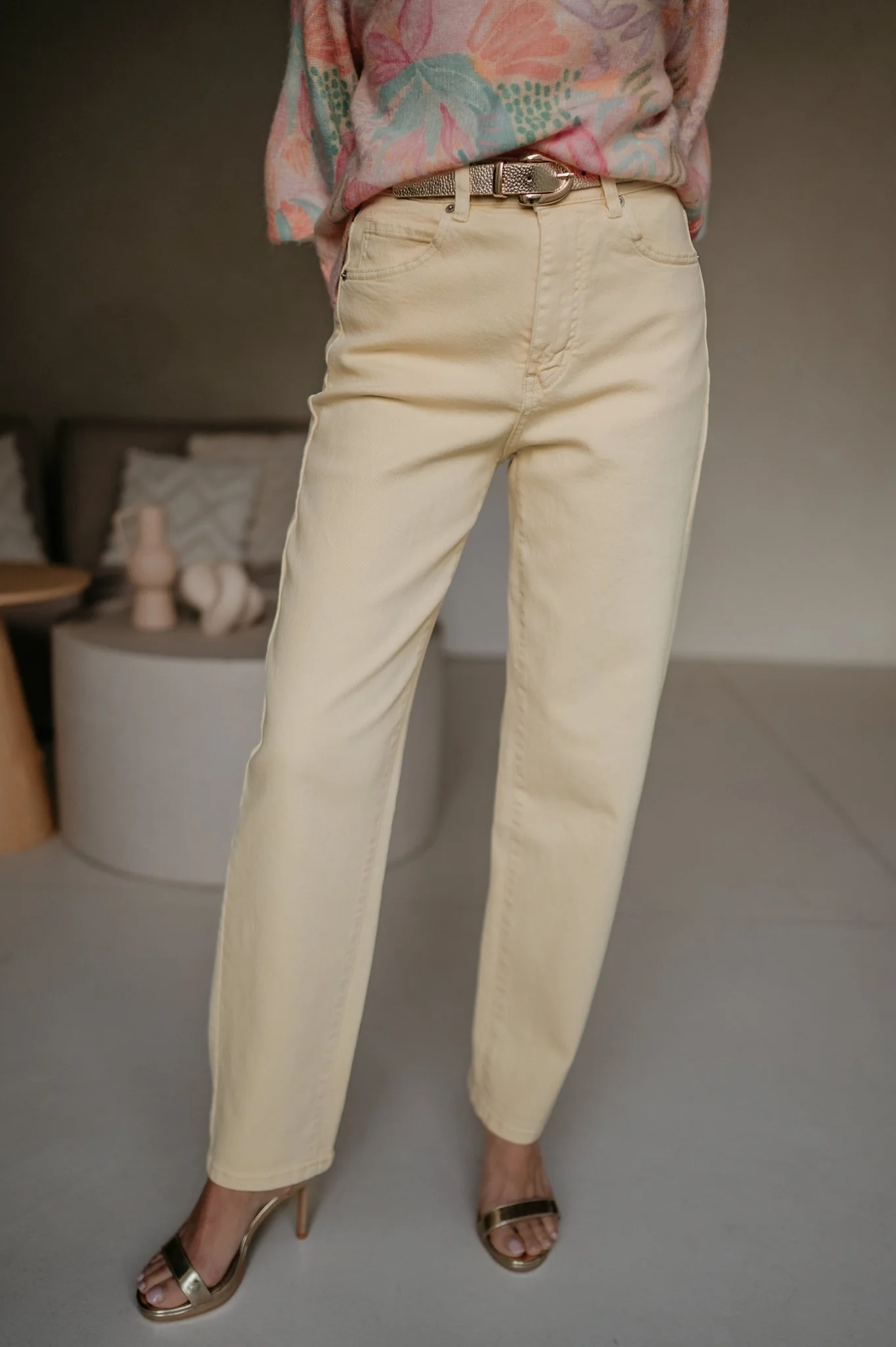Ilede jeans I Butter Yellow