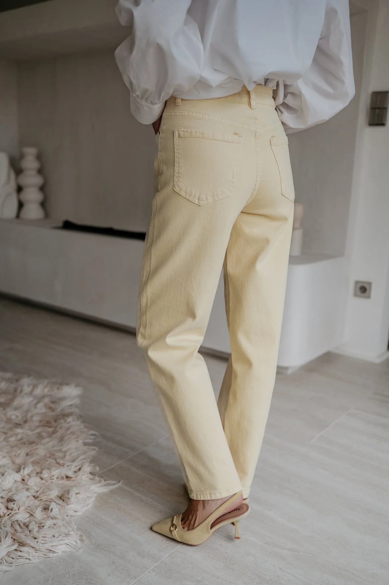 Ilede jeans I Butter Yellow - Image 11