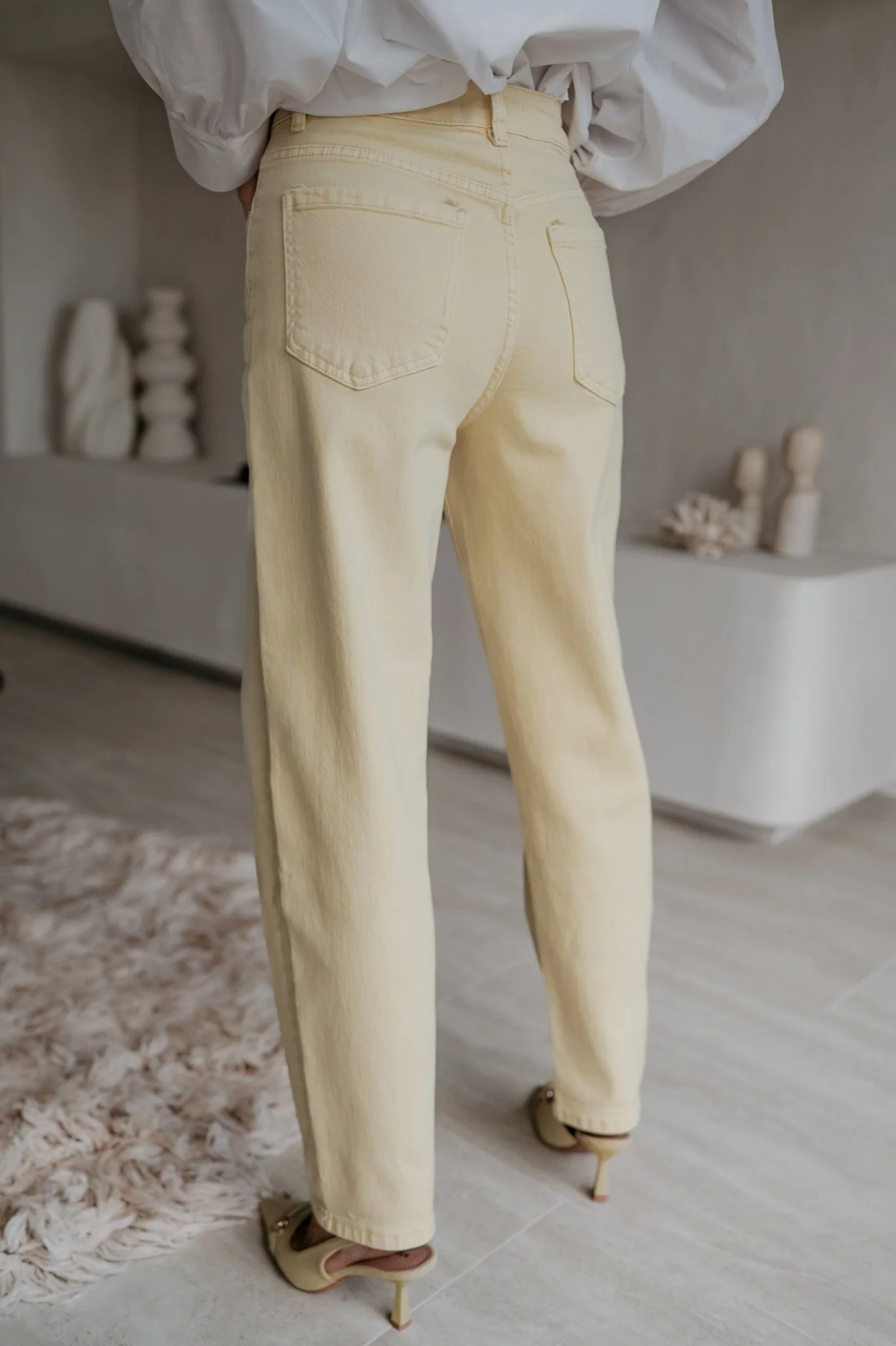Ilede jeans I Butter Yellow - Image 8