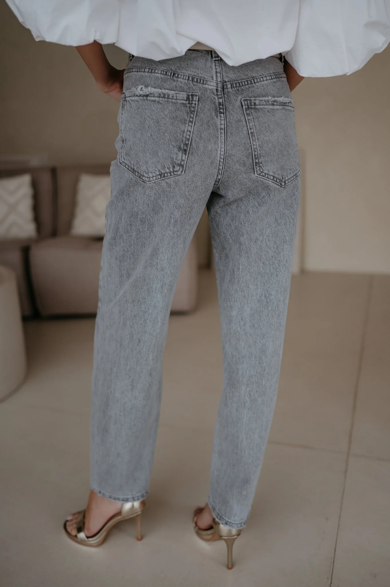 Ilede jeans I Grey - Image 3