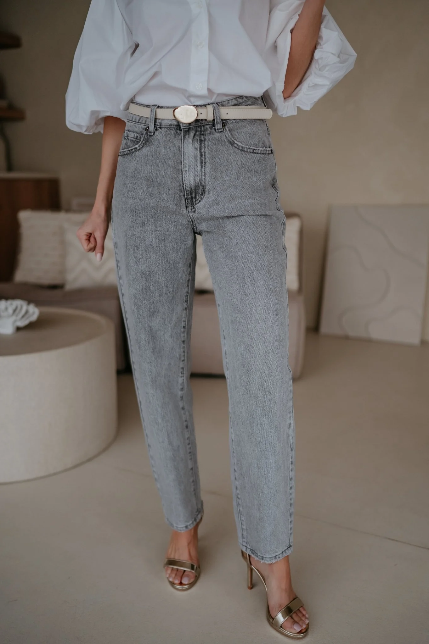 Ilede jeans I Grey - Image 6