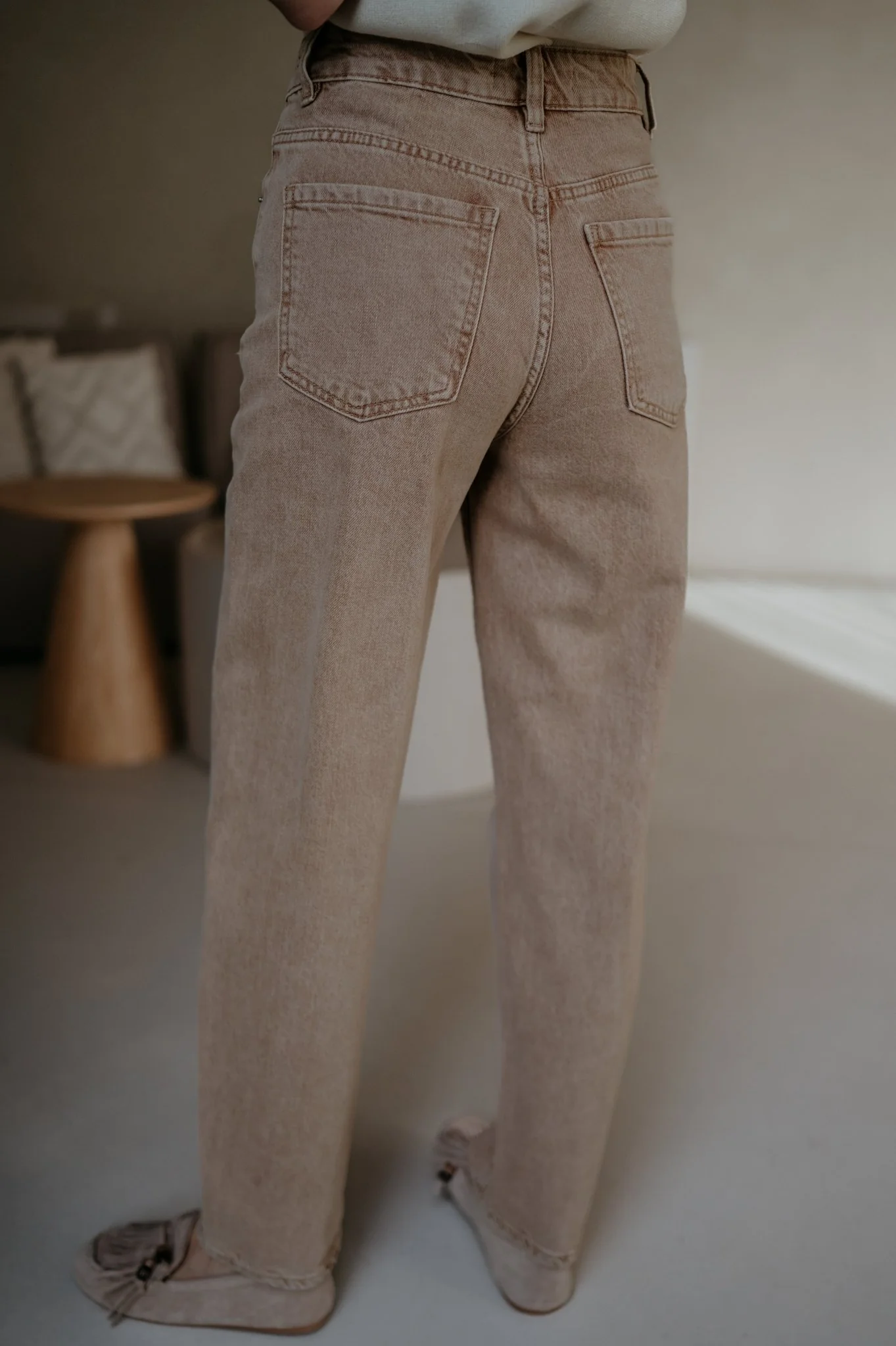 Ilede jeans I Taupe - Image 2