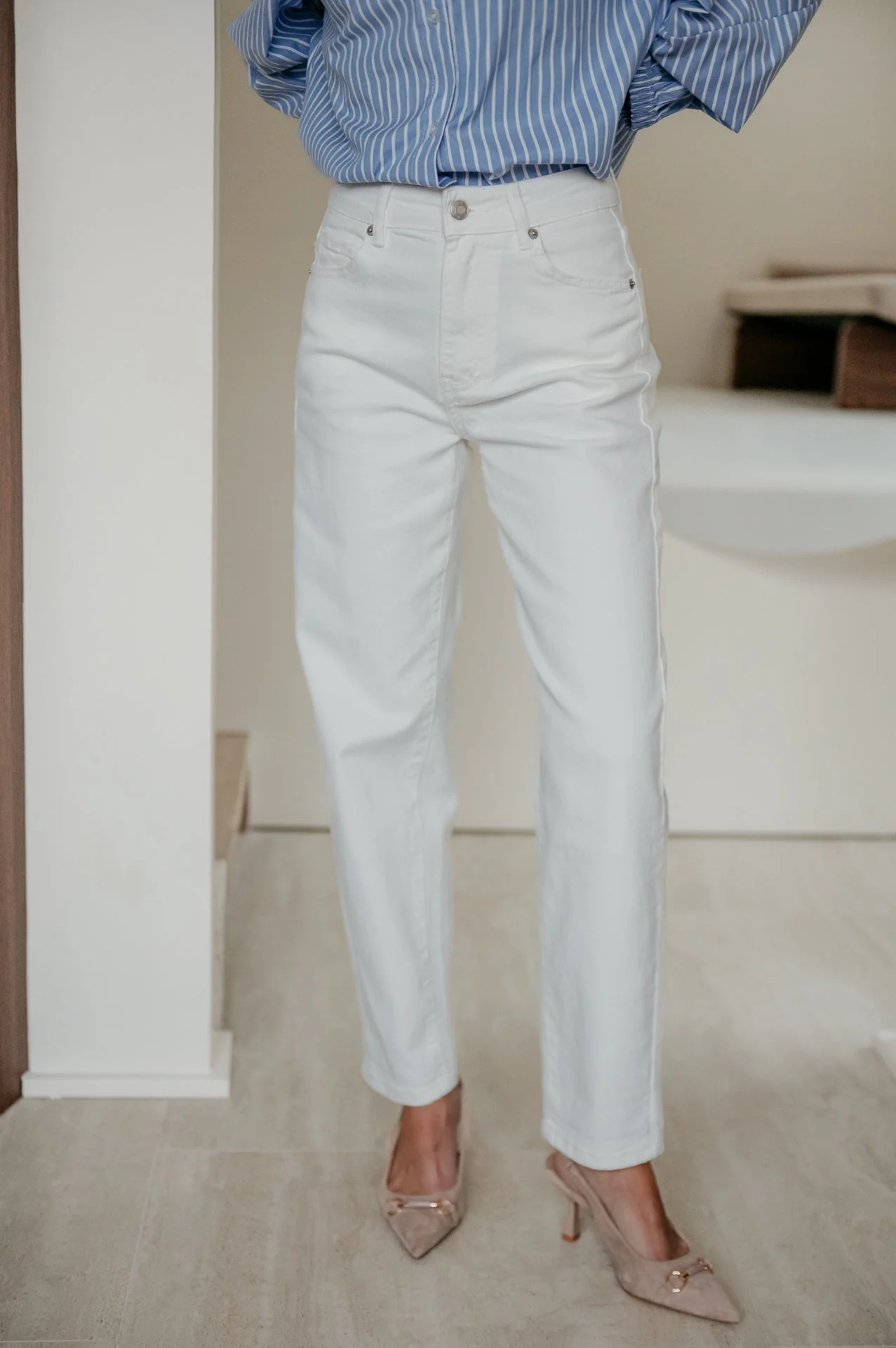 Ilede jeans I White - Image 10