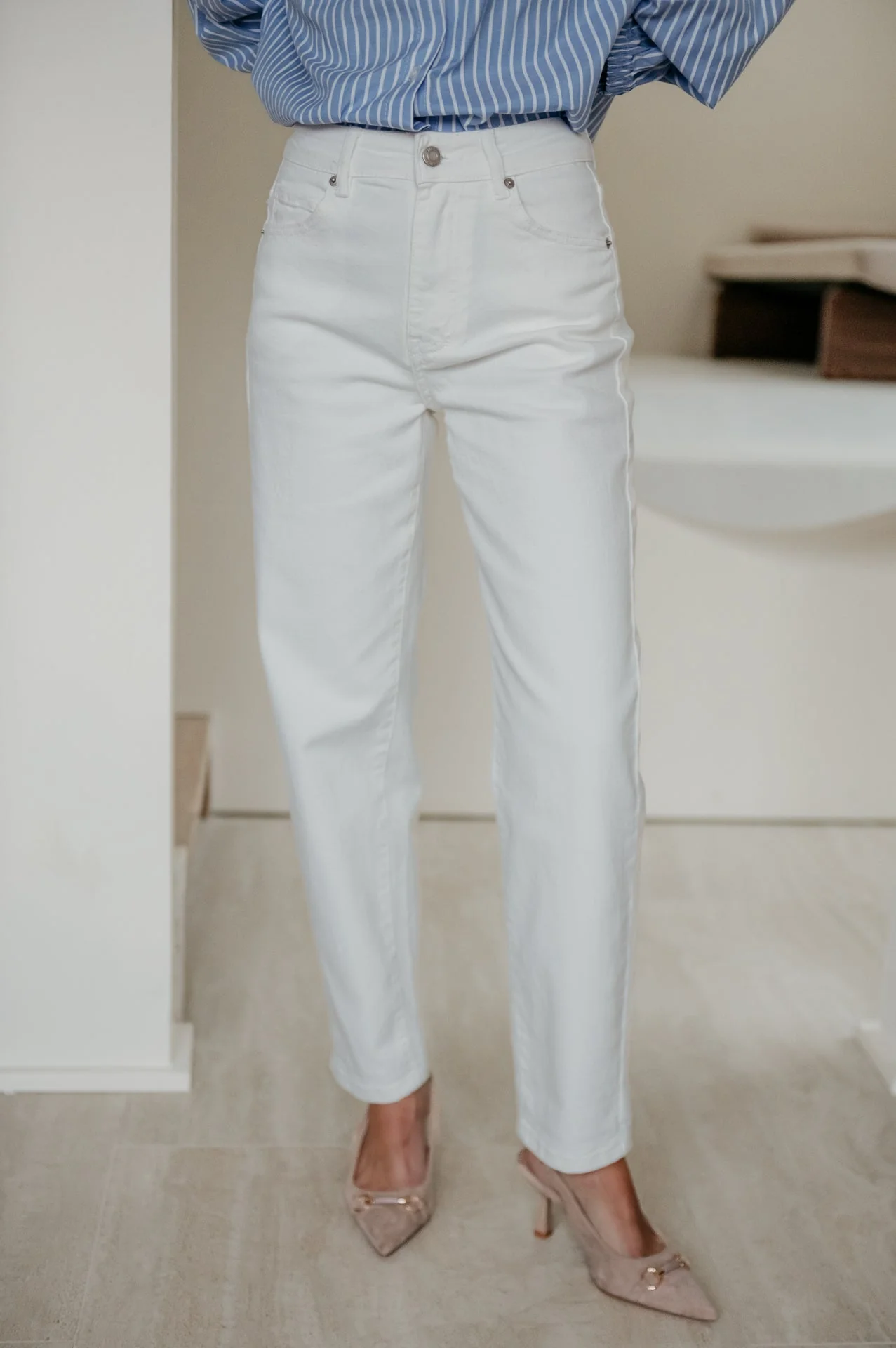 Ilede jeans I White - Image 5