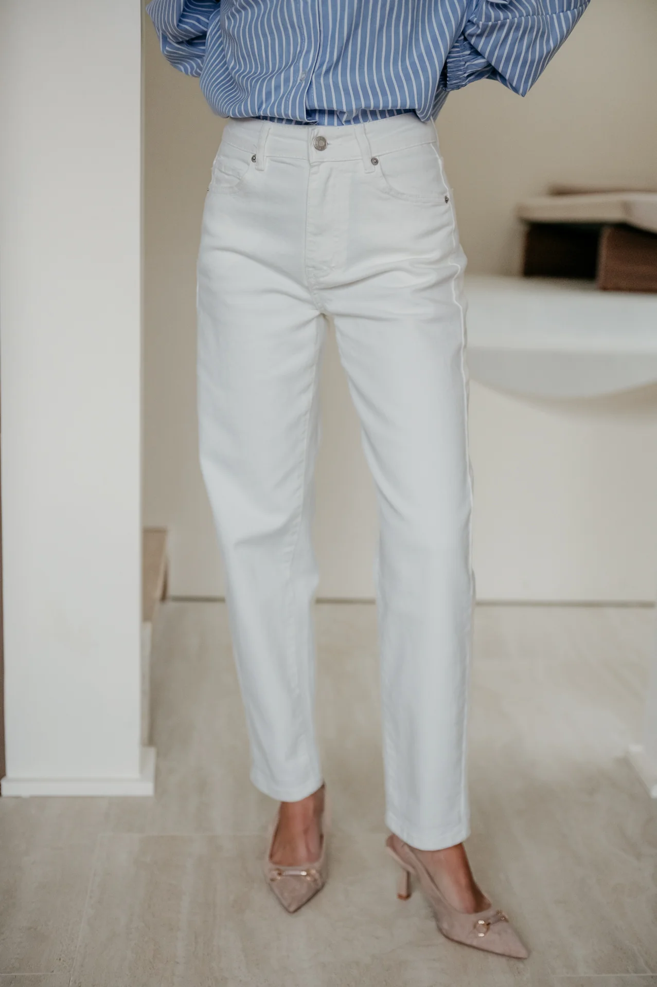 Ilede jeans I White - Image 7