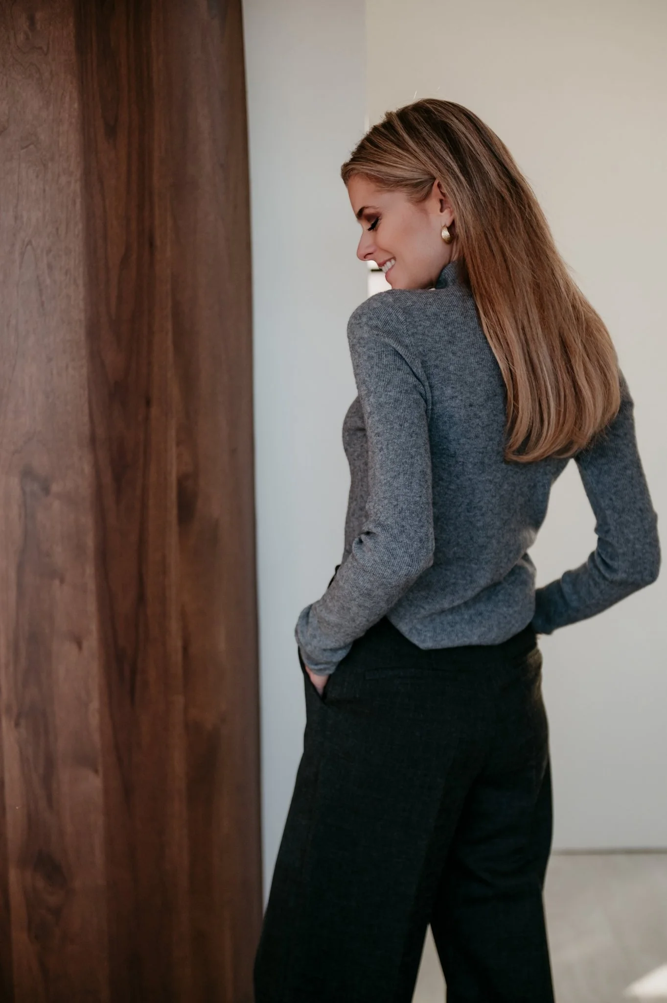 Increspa top I Dark Grey - Image 3
