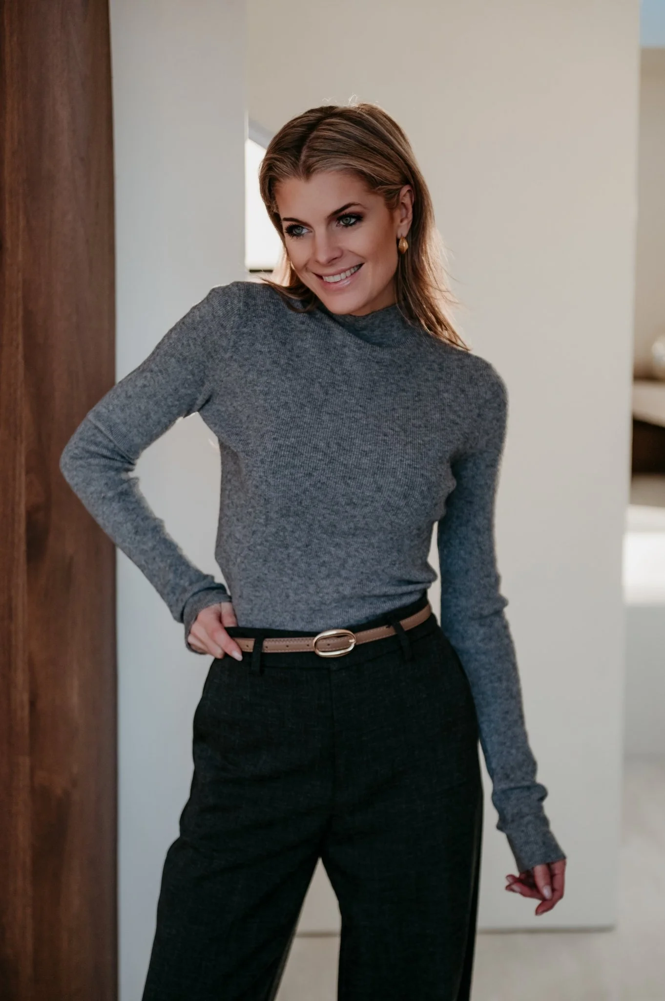 Increspa top I Dark Grey - Image 4