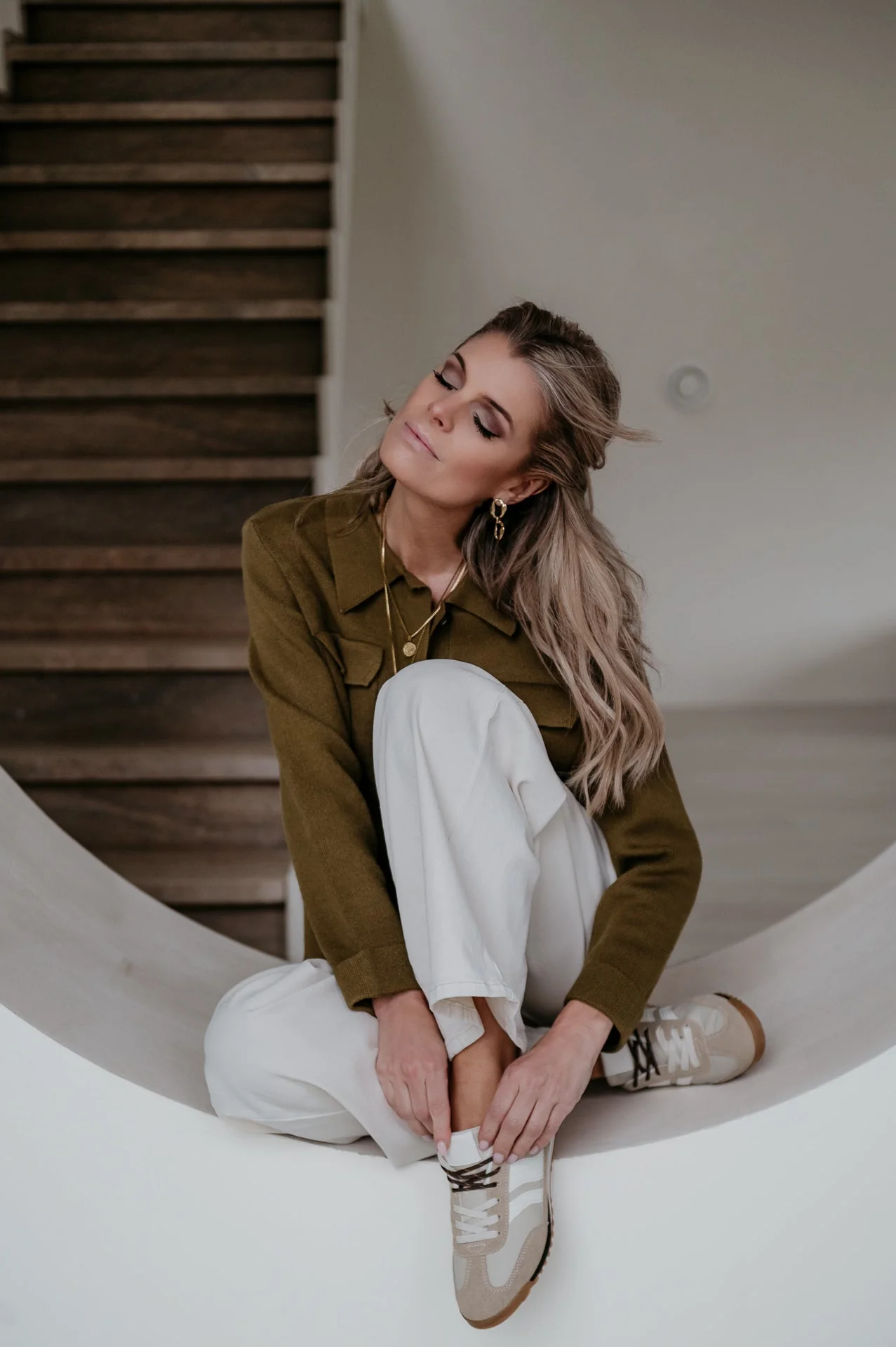 Insomma cardigan I Khaki - Image 6