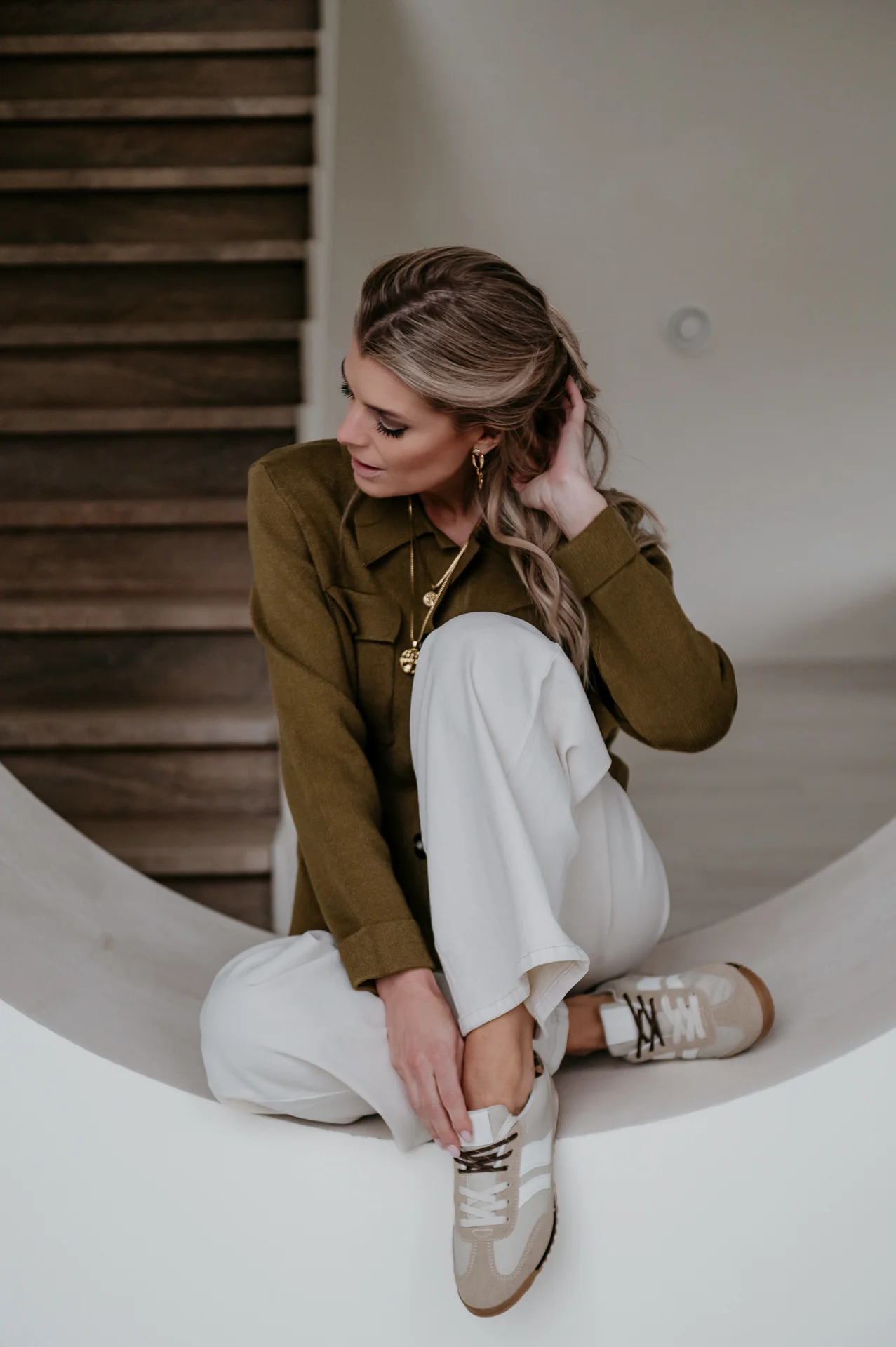 Insomma cardigan I Khaki - Image 8
