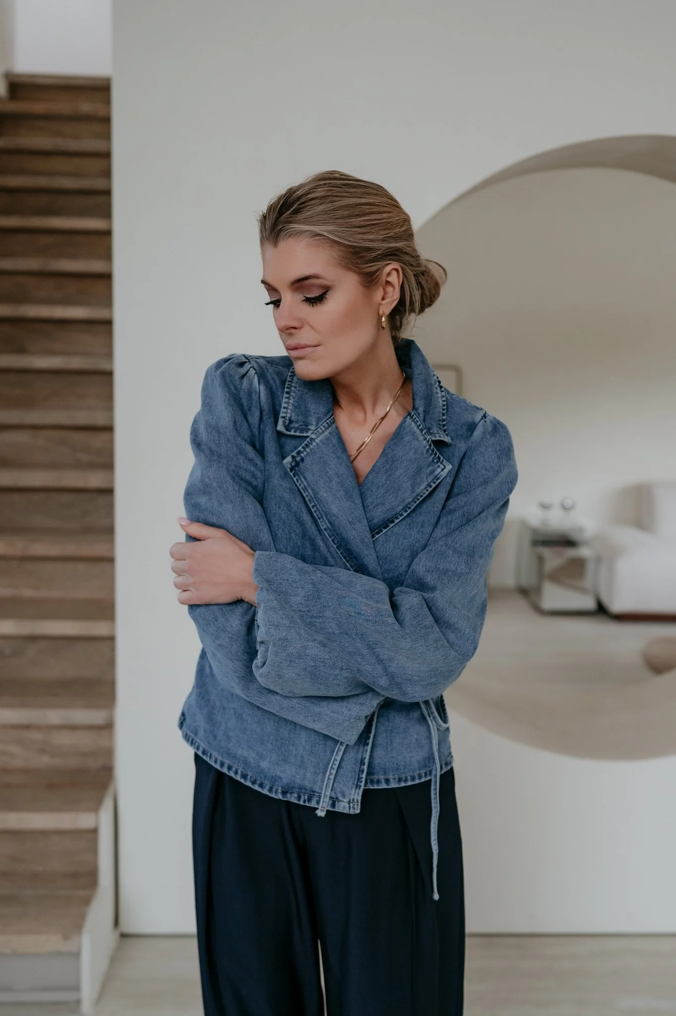 Jantu jacket I Blue - Image 10