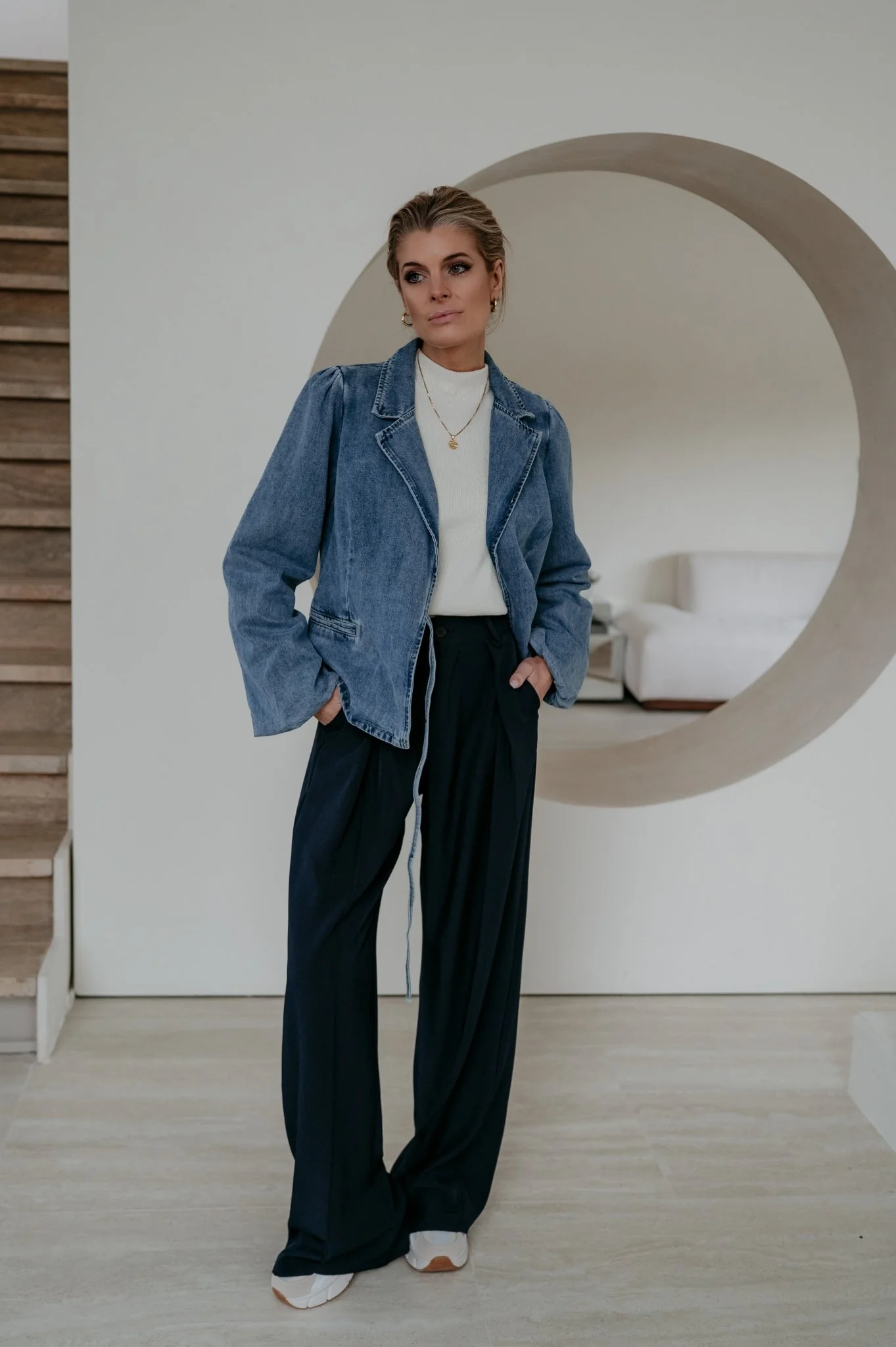 Jantu jacket I Blue - Image 11