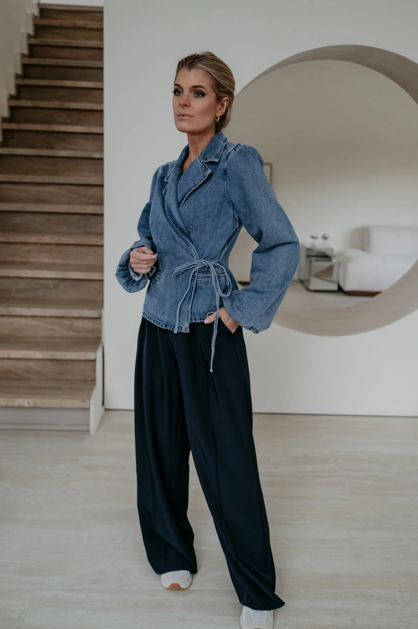 Jantu jacket I Blue - Image 13