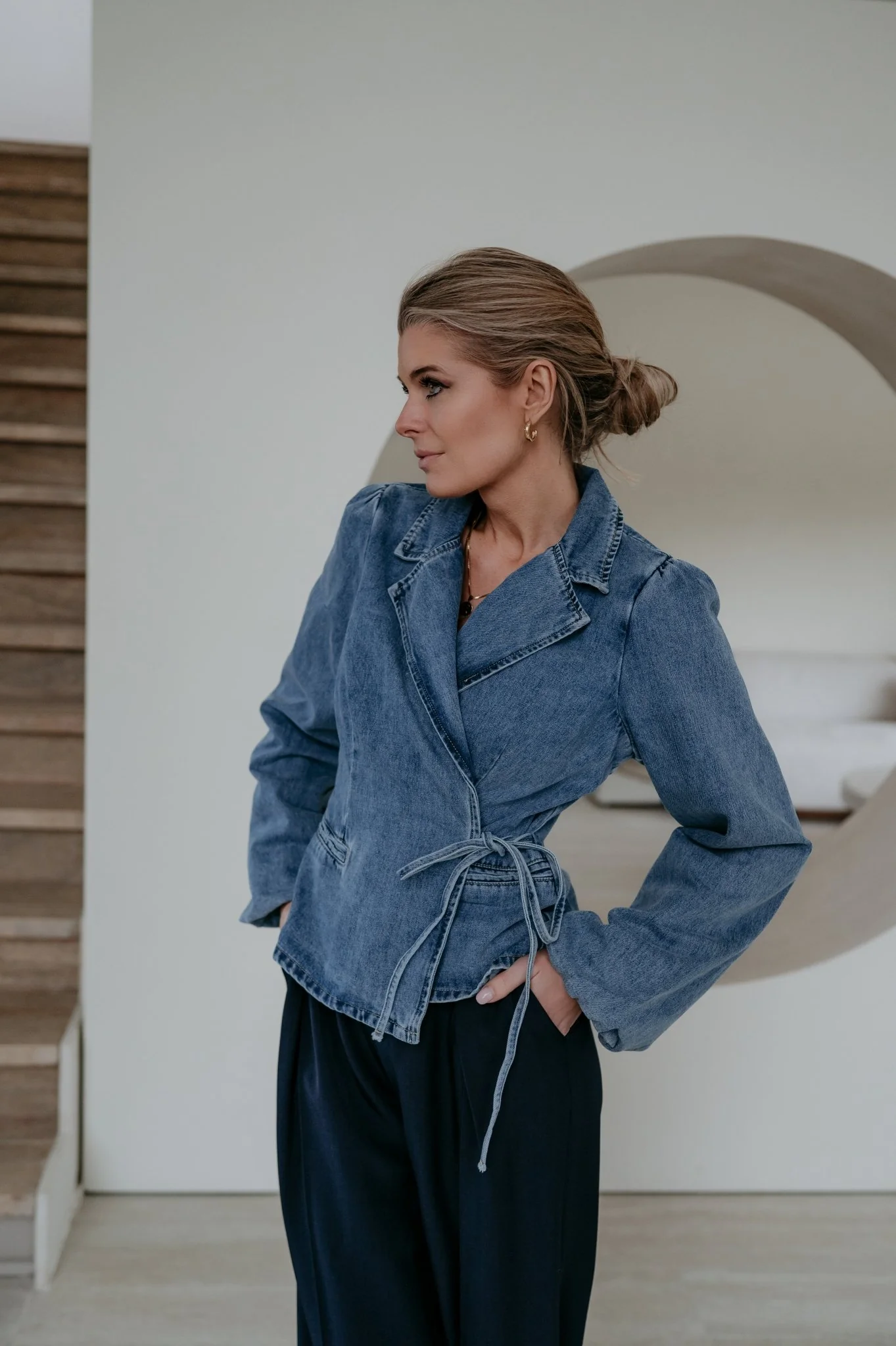 Jantu jacket I Blue - Image 3