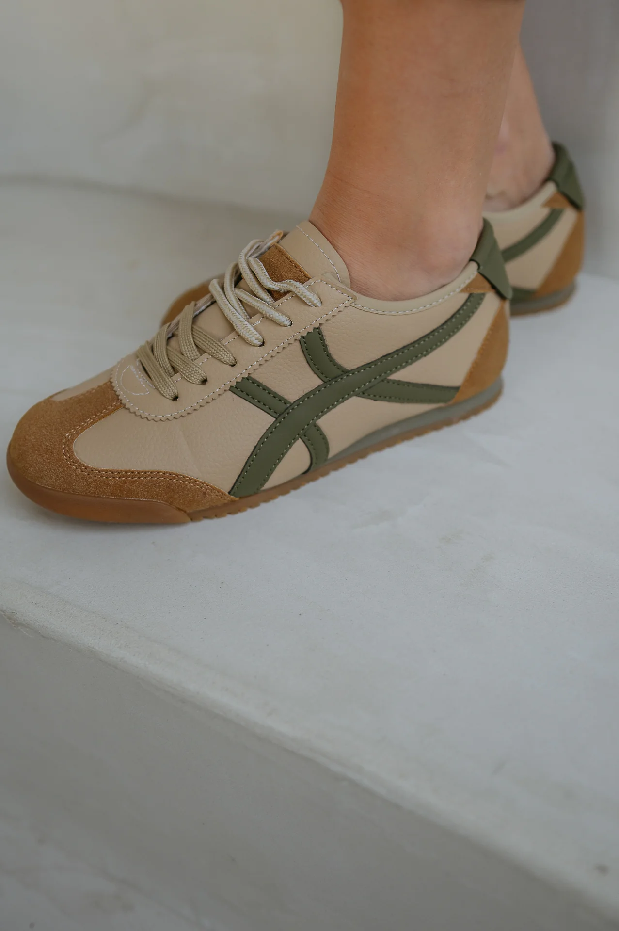 Ledeva sneakers I Khaki - Image 2