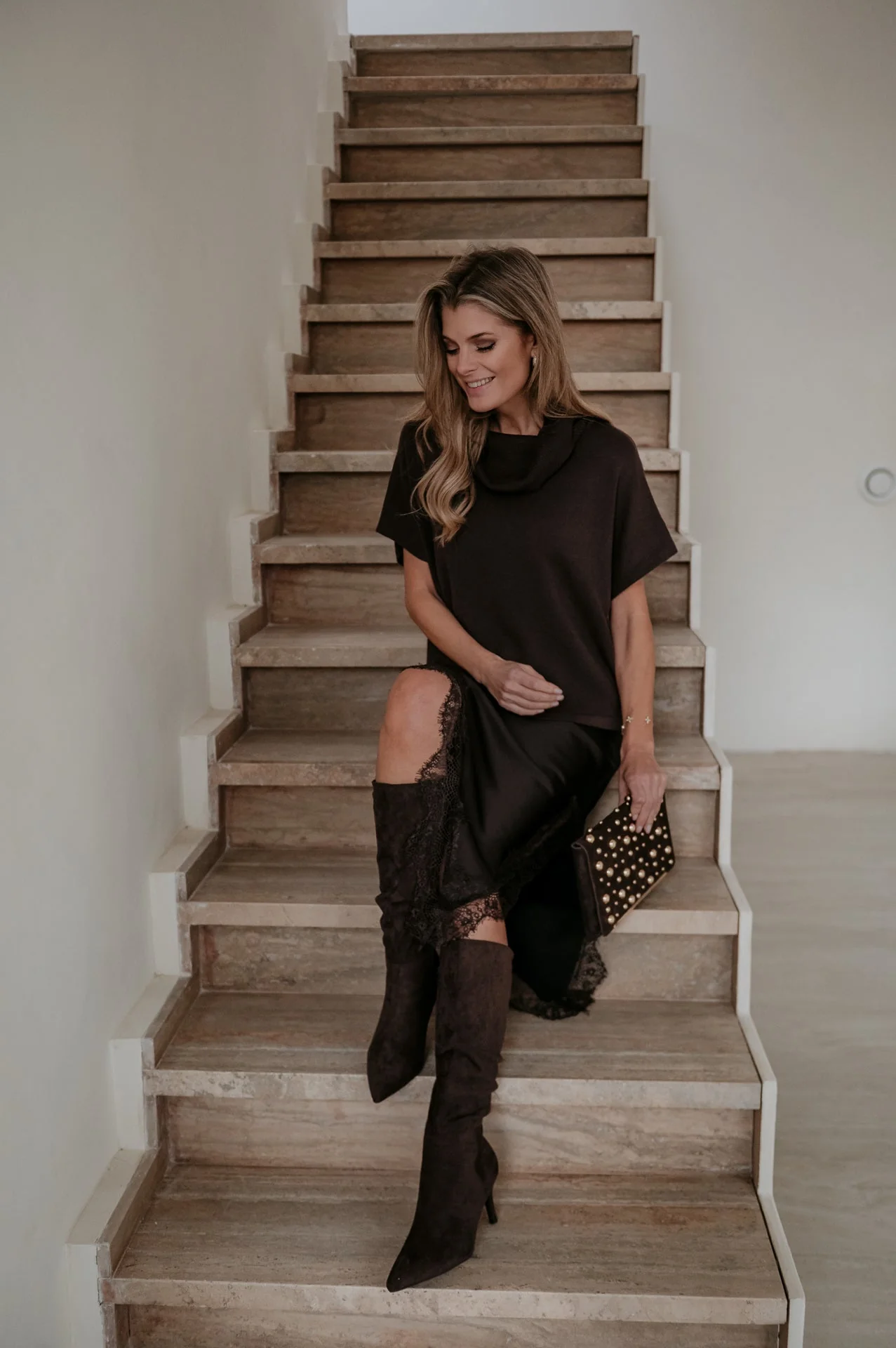 Ledreva skirt I Chocolate Brown - Image 6
