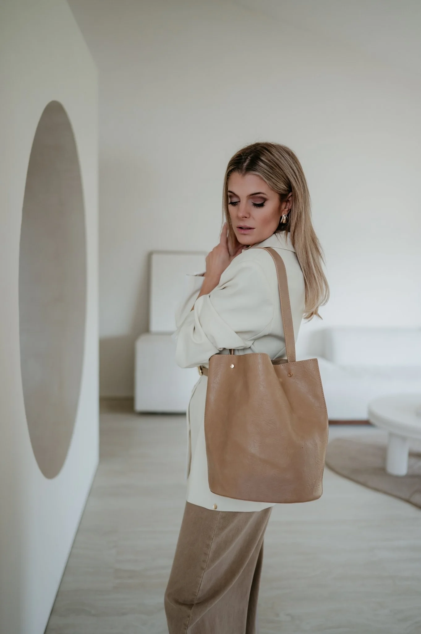 Leneo handbag I Beige - Image 2