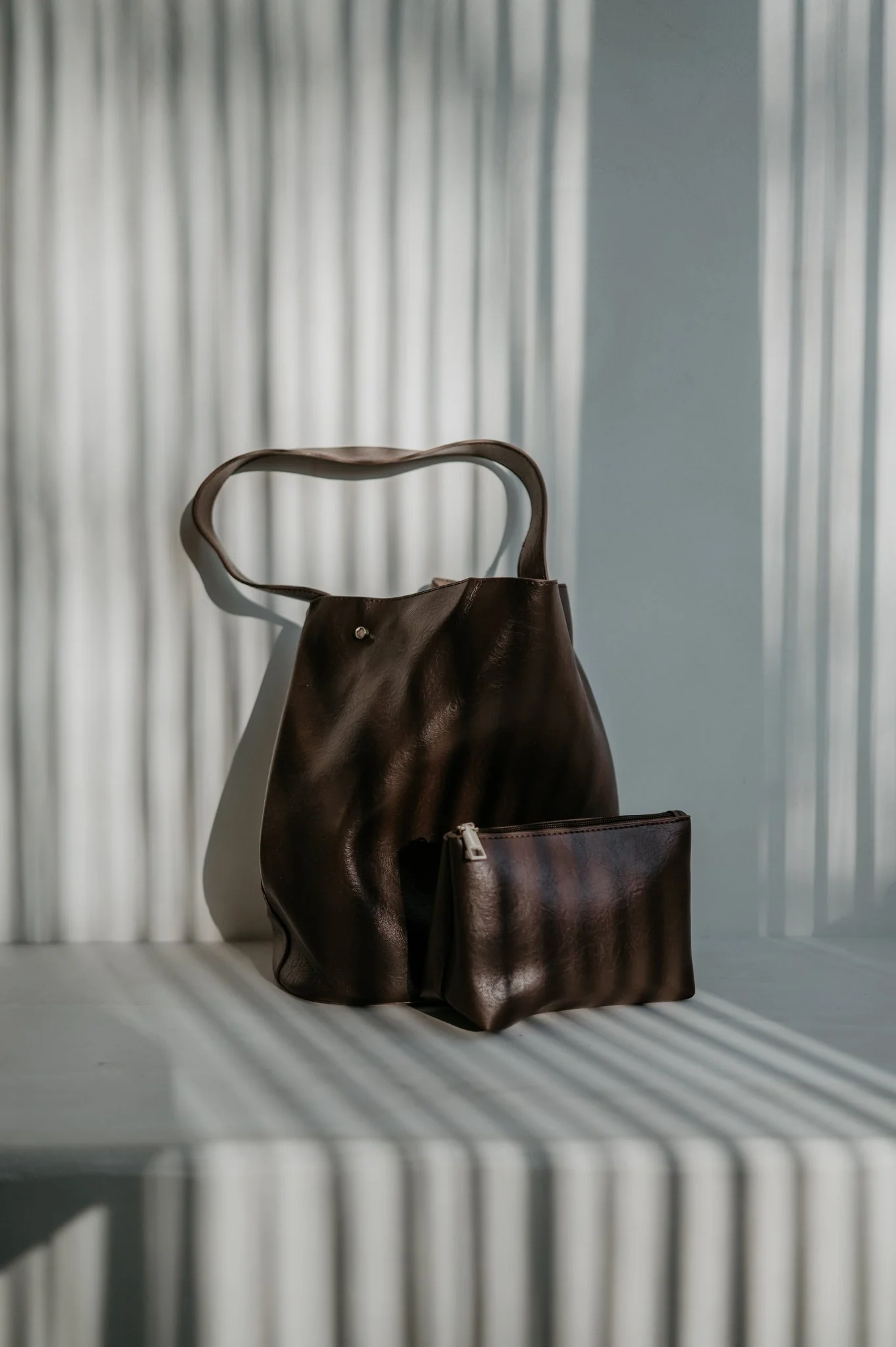 Leneo handbag I Brown - Image 3