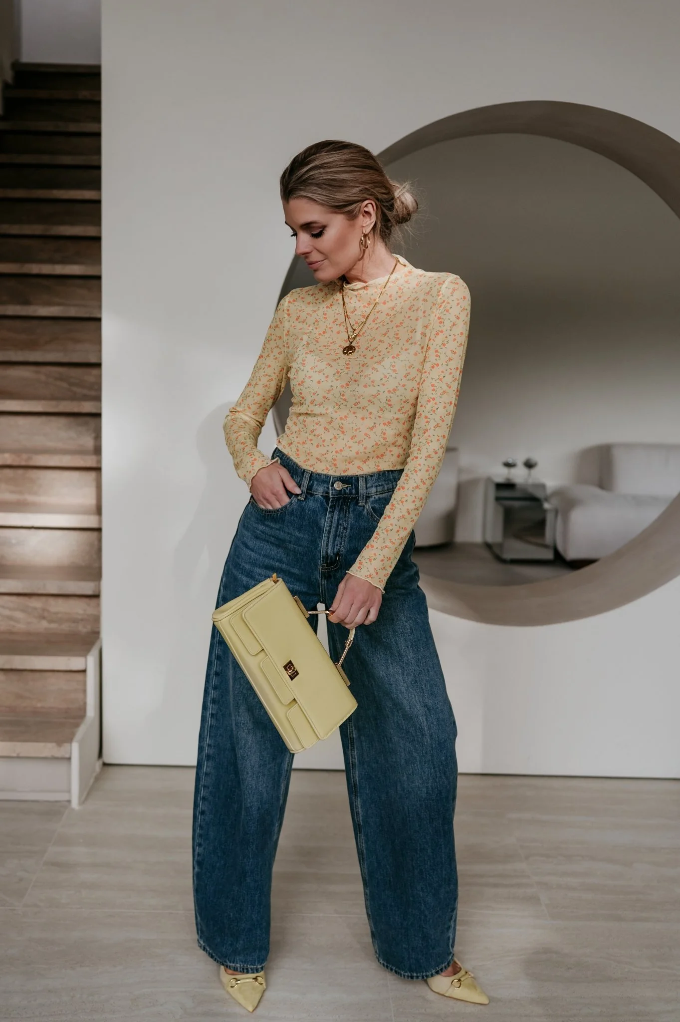 Lentio top I Yellow - Image 5