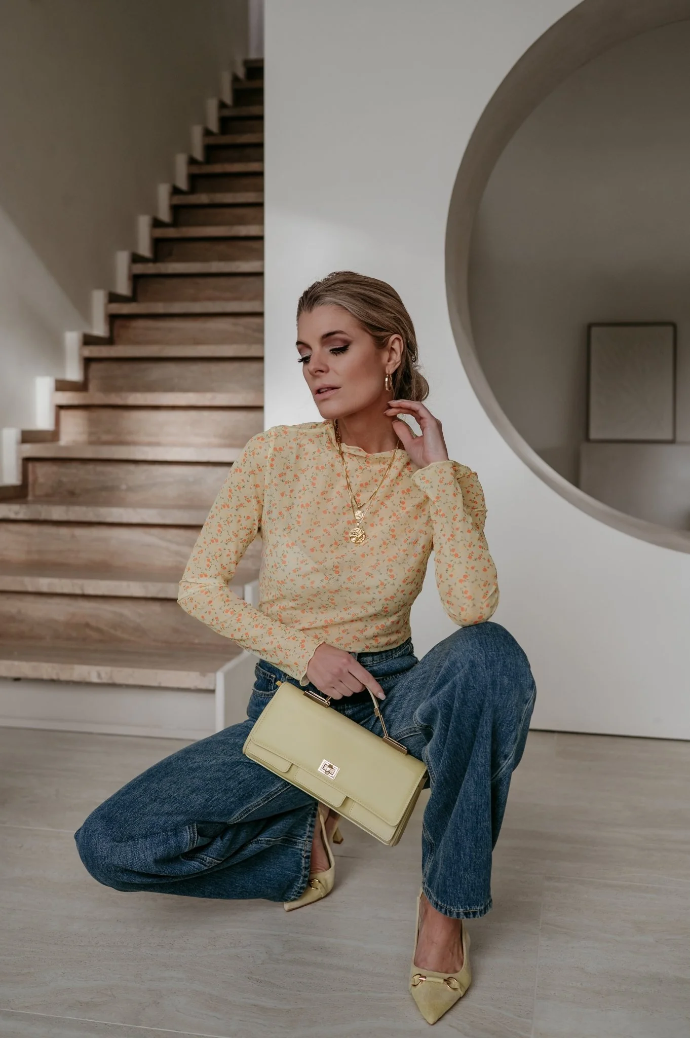 Lentio top I Yellow - Image 6