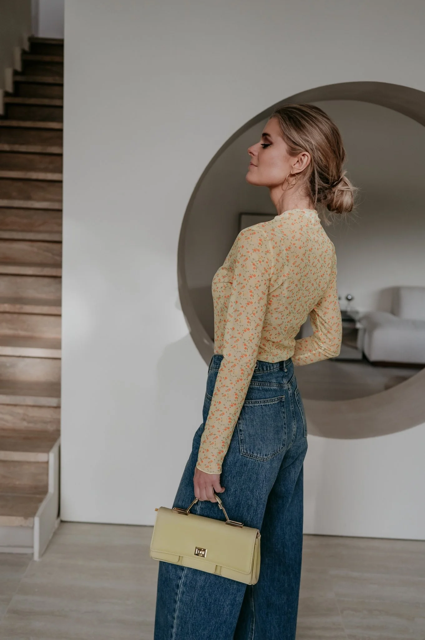 Lentio top I Yellow - Image 9