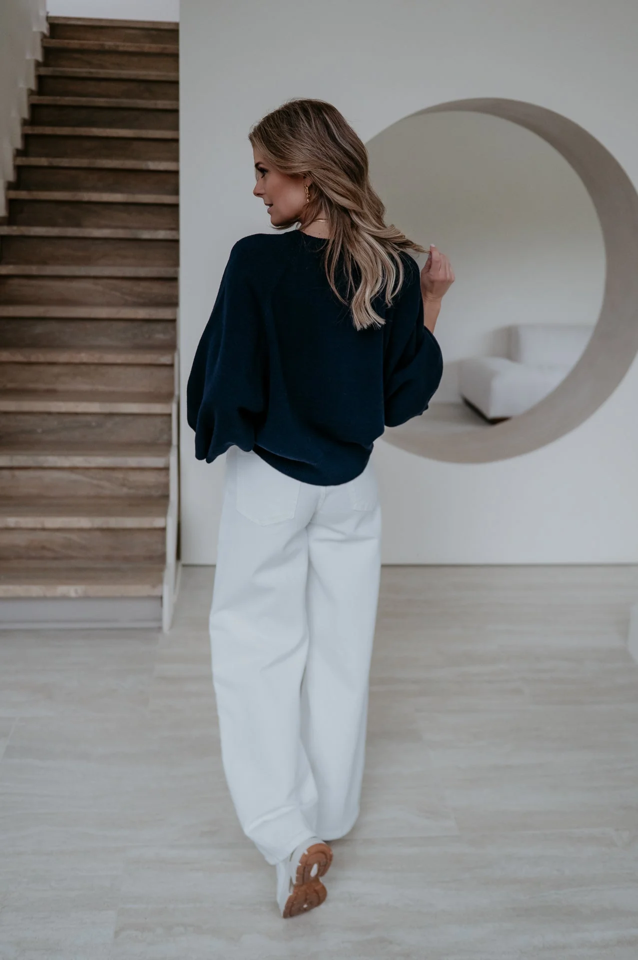 Lereno knit I Navy Blue - Image 12