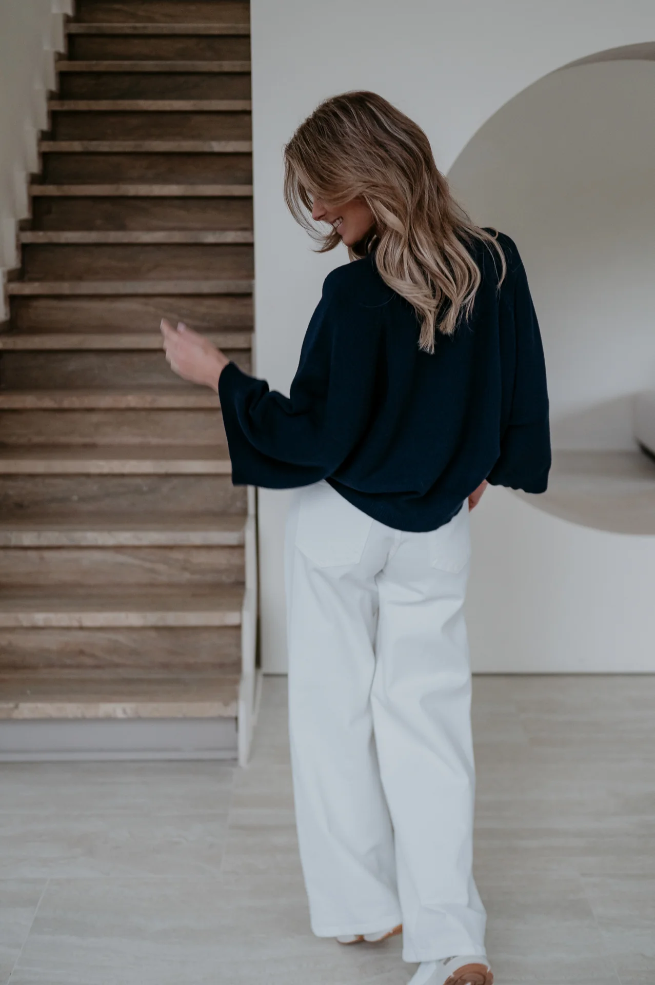 Lereno knit I Navy Blue - Image 5