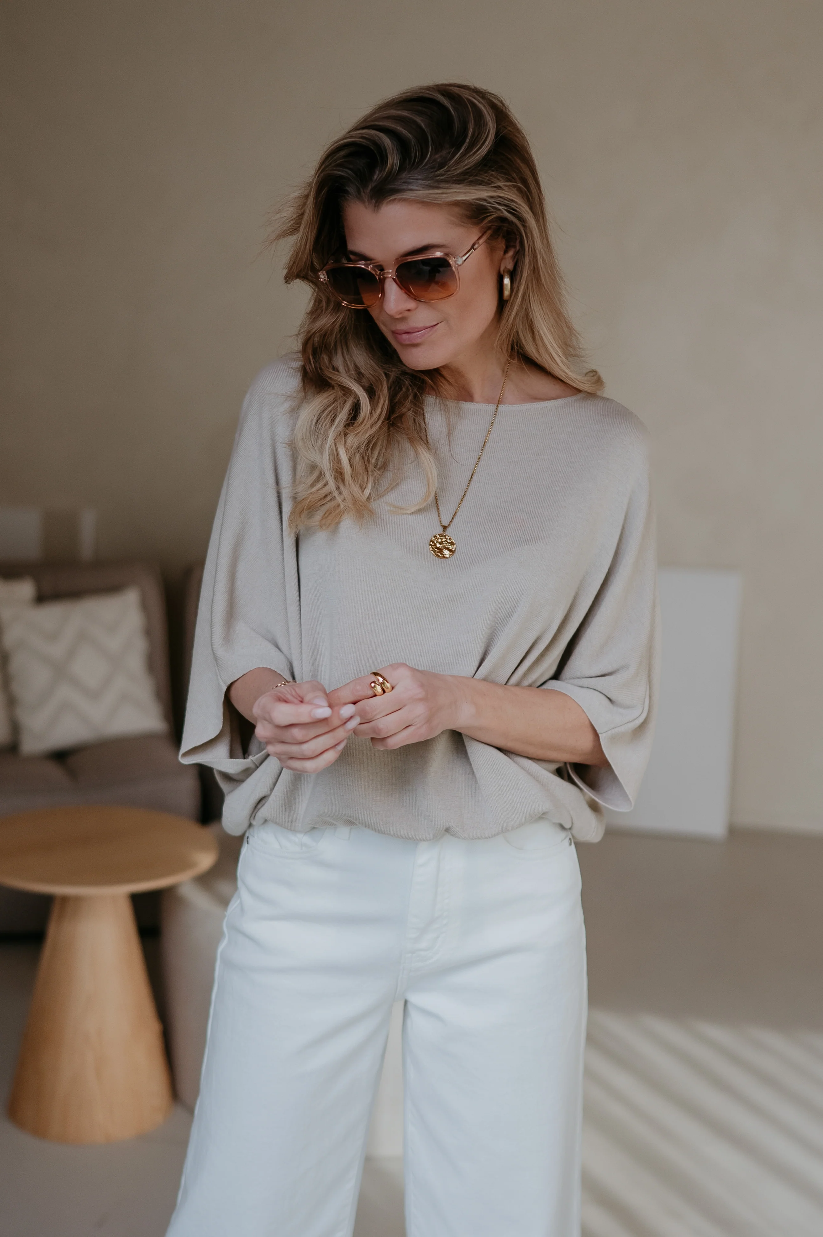 Lesoli knit I Beige
