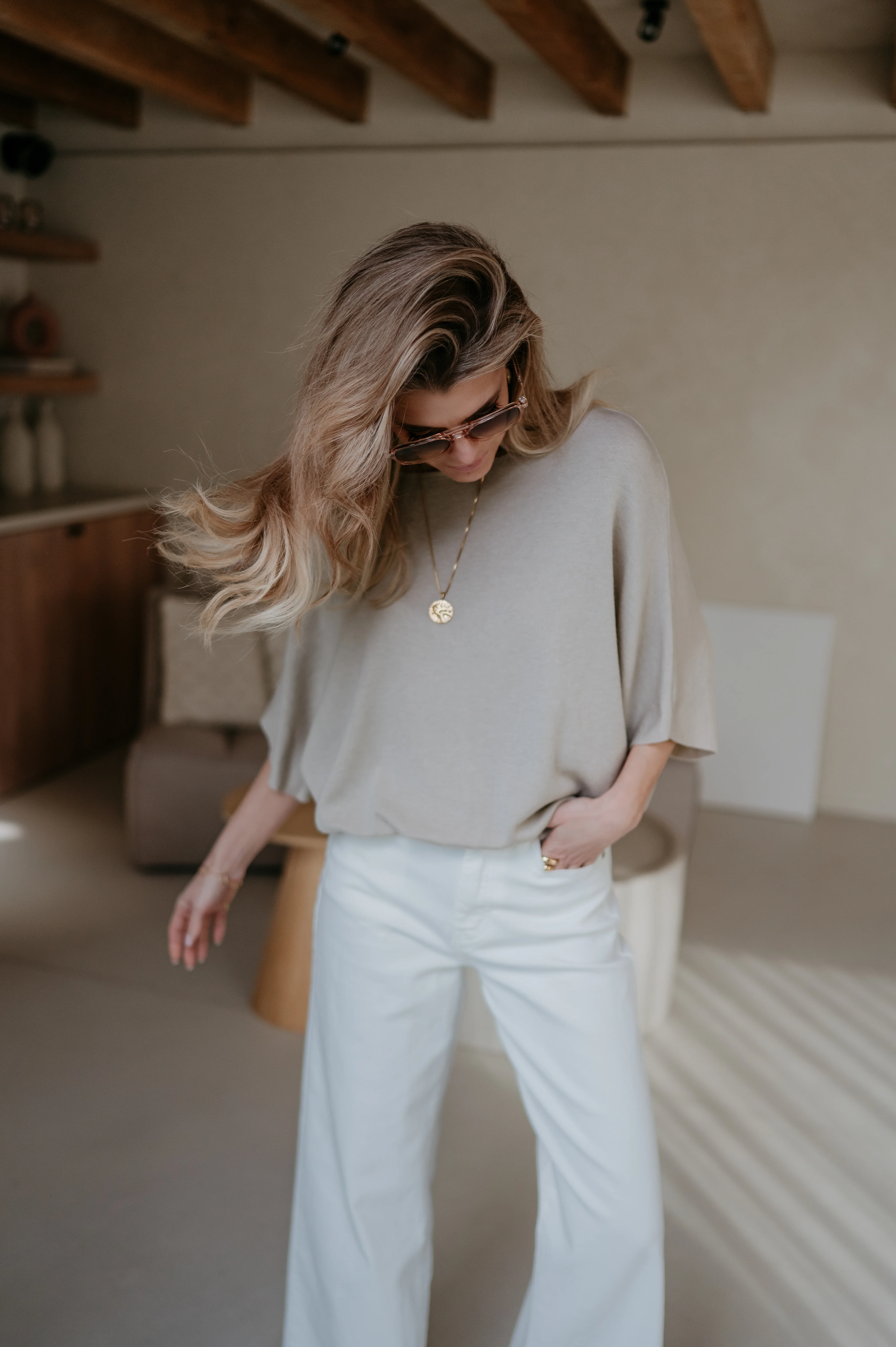 Lesoli knit I Beige - Image 5